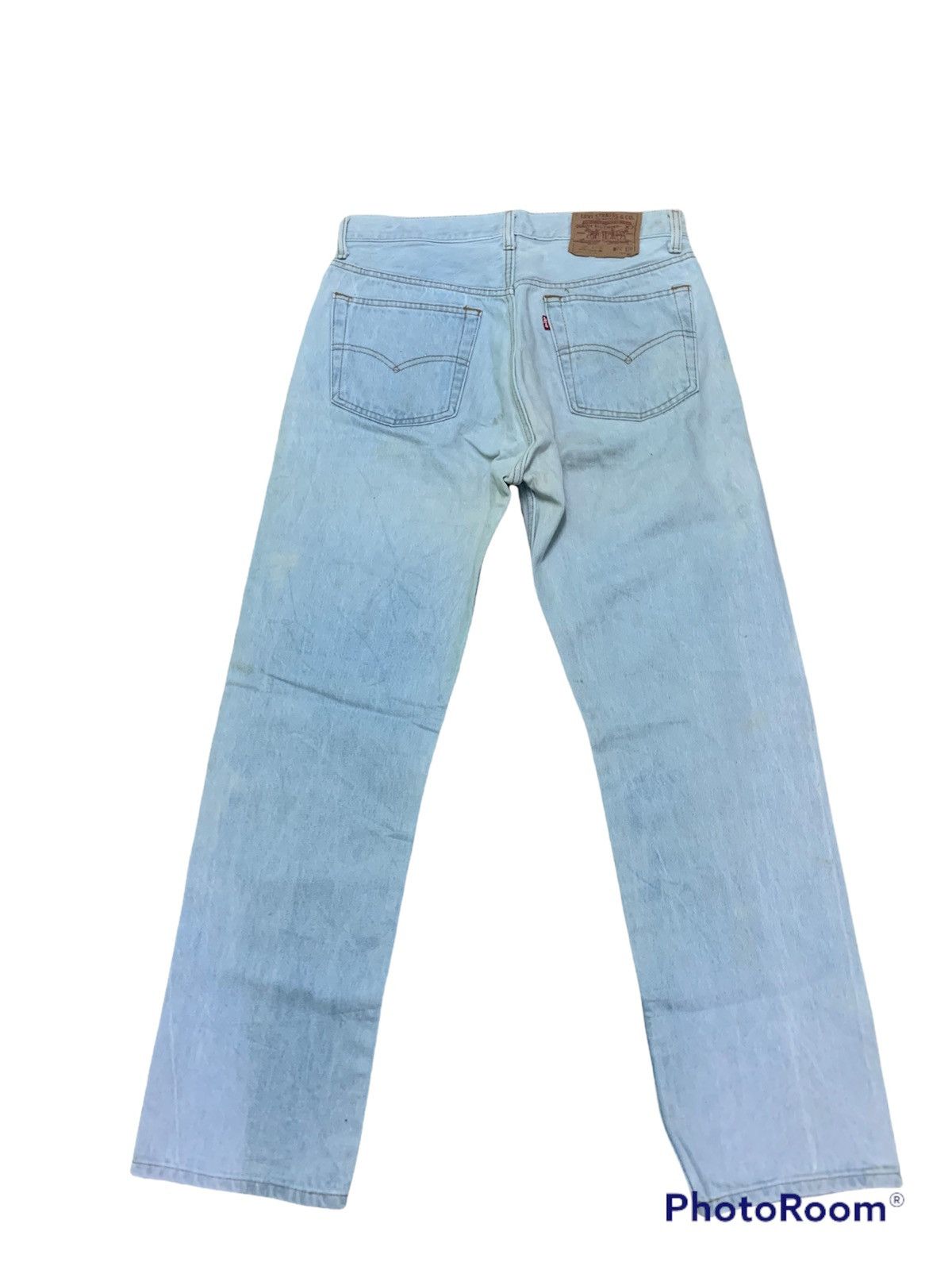 Levi's Vintage Clothing Levi's 501 Faded Vintage 90s Jeans Size US 32 / EU 48 - 2 Thumbnail