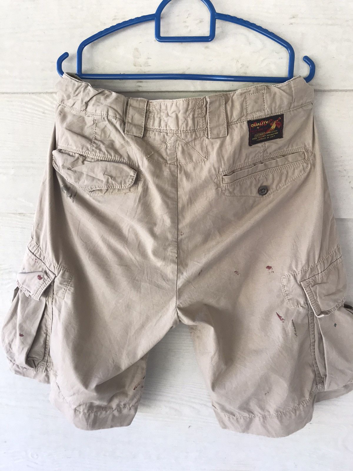 Polo Ralph Lauren POLO RL CREAM SIZE 34 SHORT PANT Size US 34 / EU 50 - 2 Thumbnail