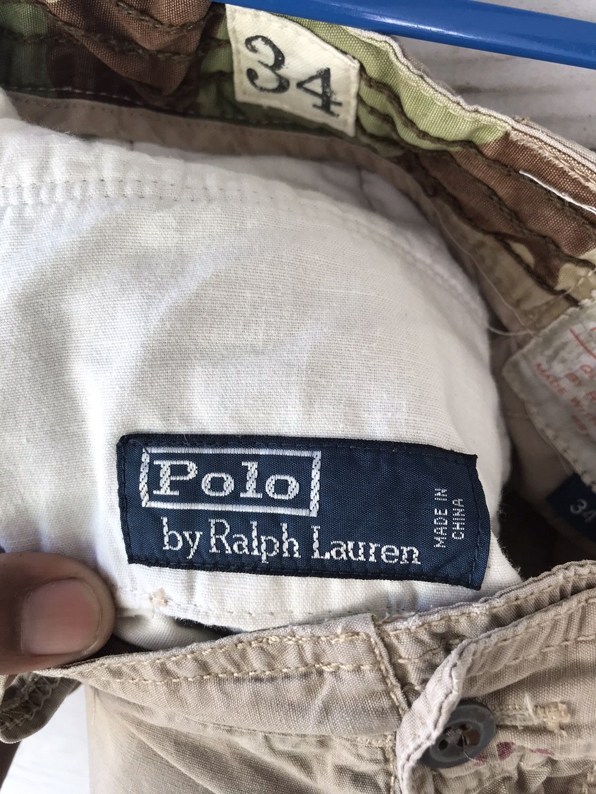 Polo Ralph Lauren POLO RL CREAM SIZE 34 SHORT PANT Size US 34 / EU 50 - 7 Thumbnail