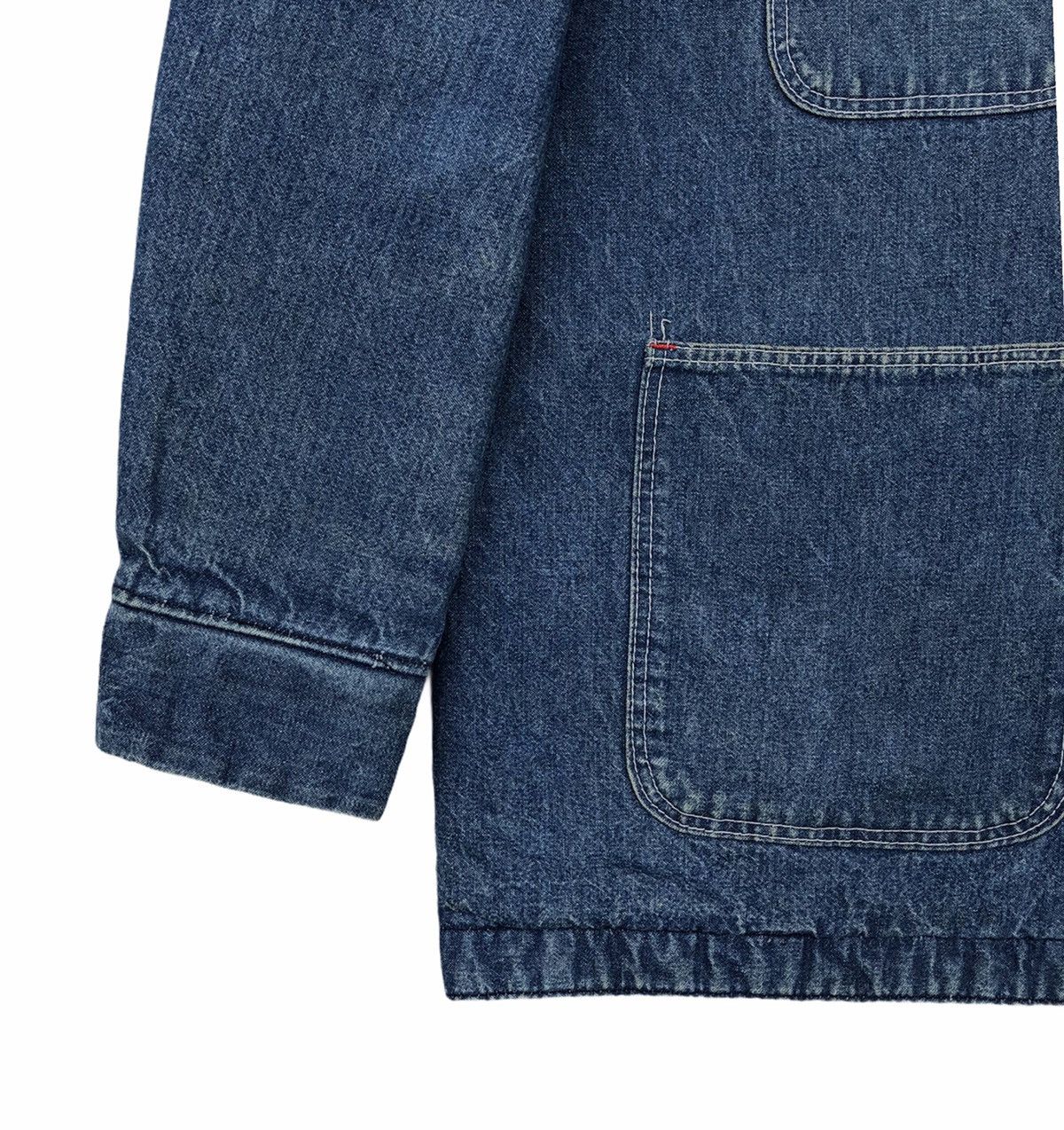 Wrangler 80s Big BEN By Wrangler Chore Jacket Workwear Woollen Lining Size US L / EU 52-54 / 3 - 4 Thumbnail