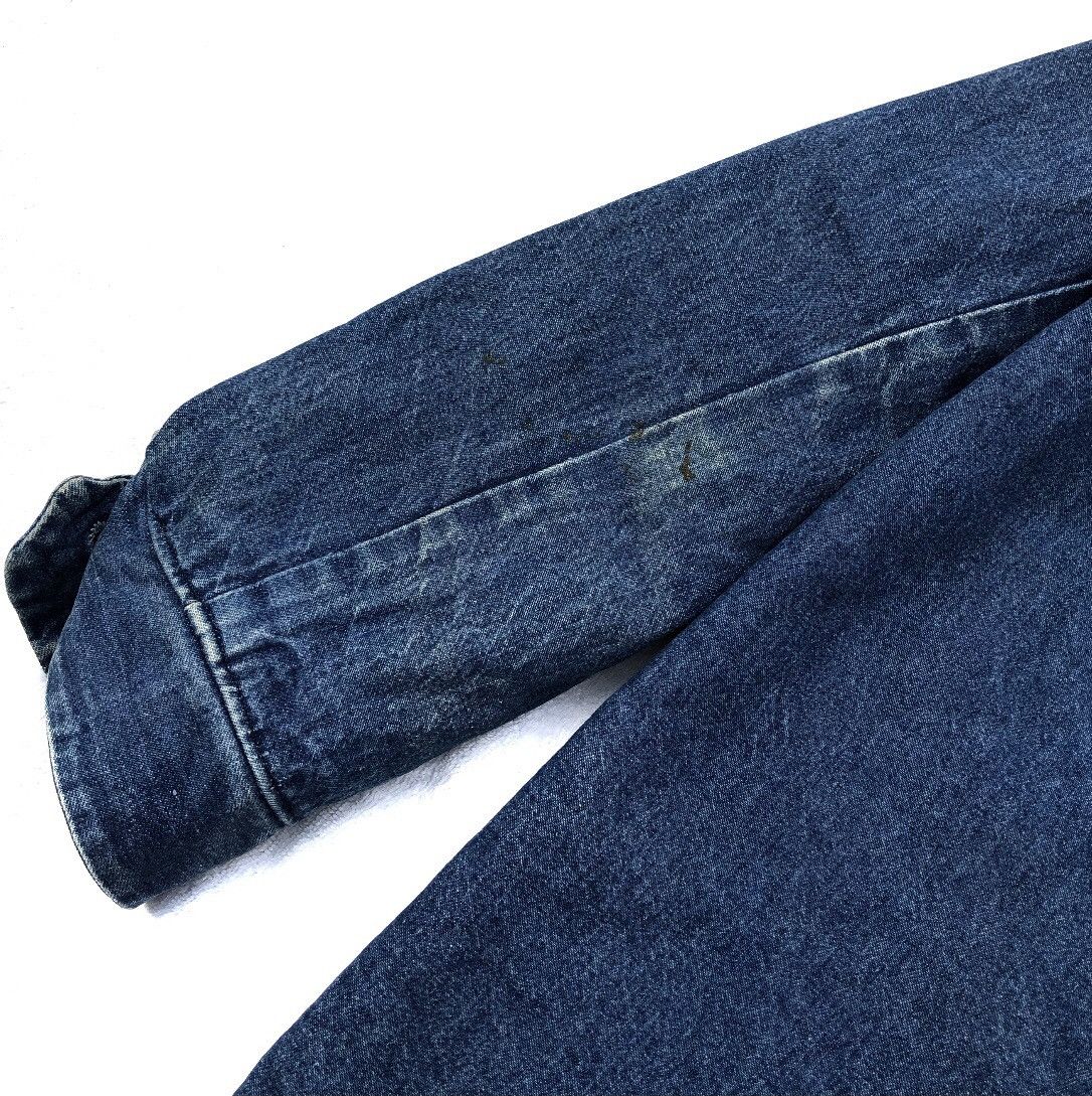 Wrangler 80s Big BEN By Wrangler Chore Jacket Workwear Woollen Lining Size US L / EU 52-54 / 3 - 17 Thumbnail
