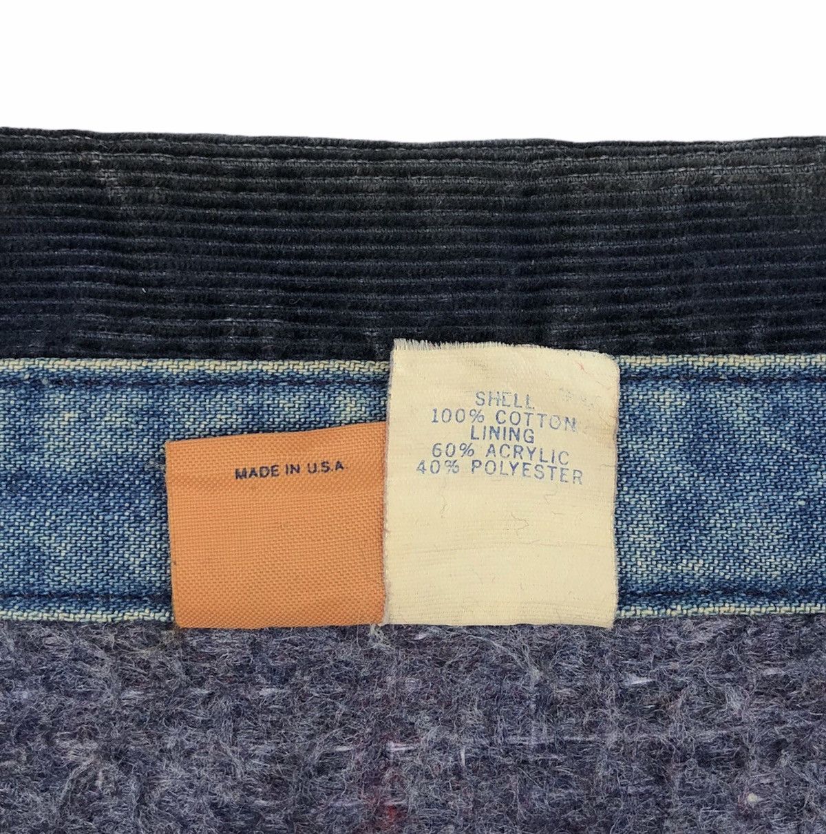 Wrangler 80s Big BEN By Wrangler Chore Jacket Workwear Woollen Lining Size US L / EU 52-54 / 3 - 15 Thumbnail