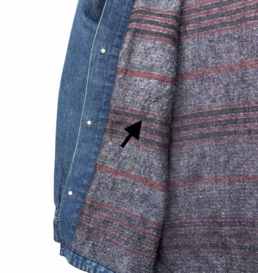 Wrangler 80s Big BEN By Wrangler Chore Jacket Workwear Woollen Lining Size US L / EU 52-54 / 3 - 16 Thumbnail