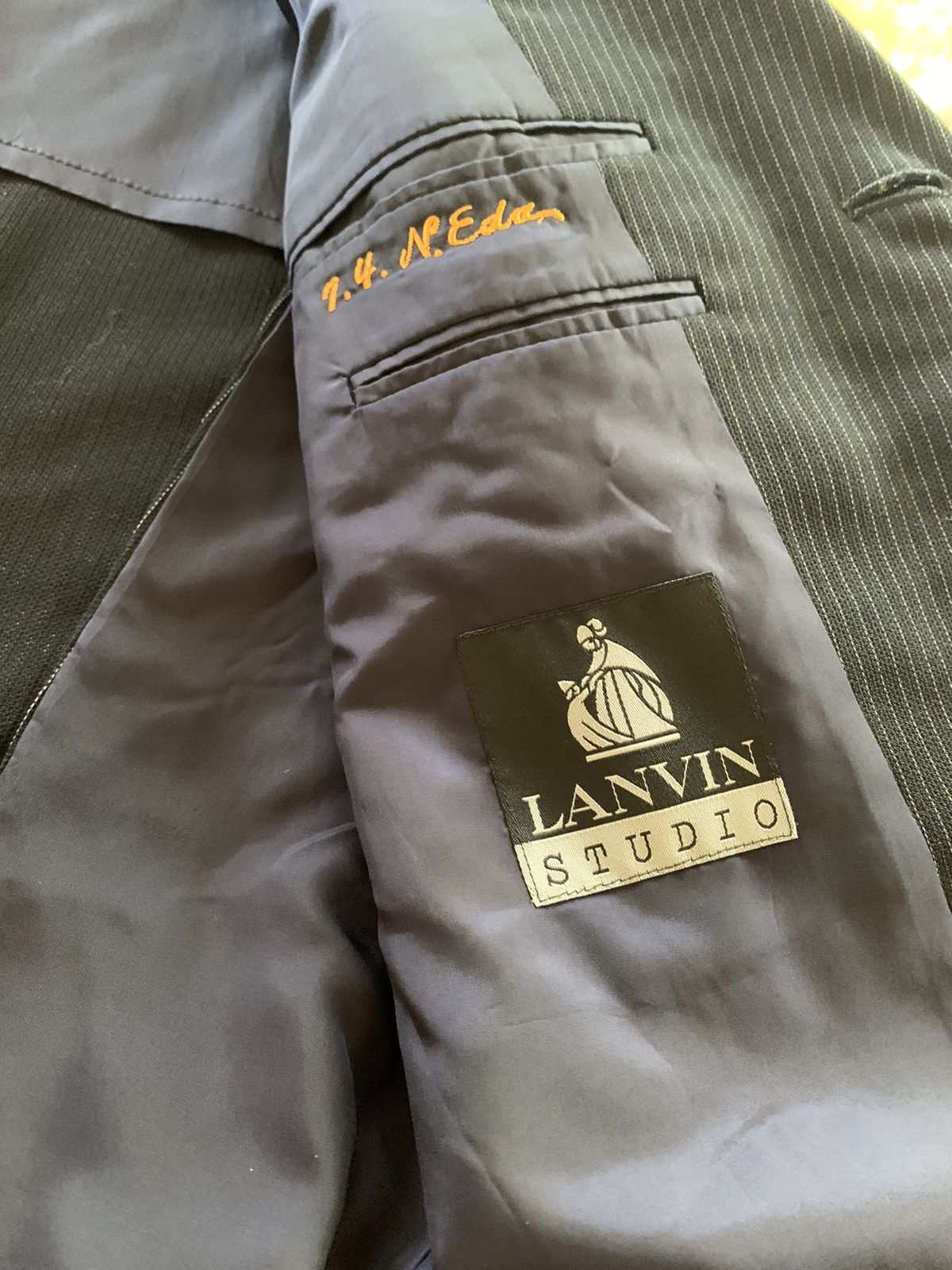 Designer × Lanvin × Vintage ❗️Vintage LANVIN suit coat Size 38R - 5 Thumbnail
