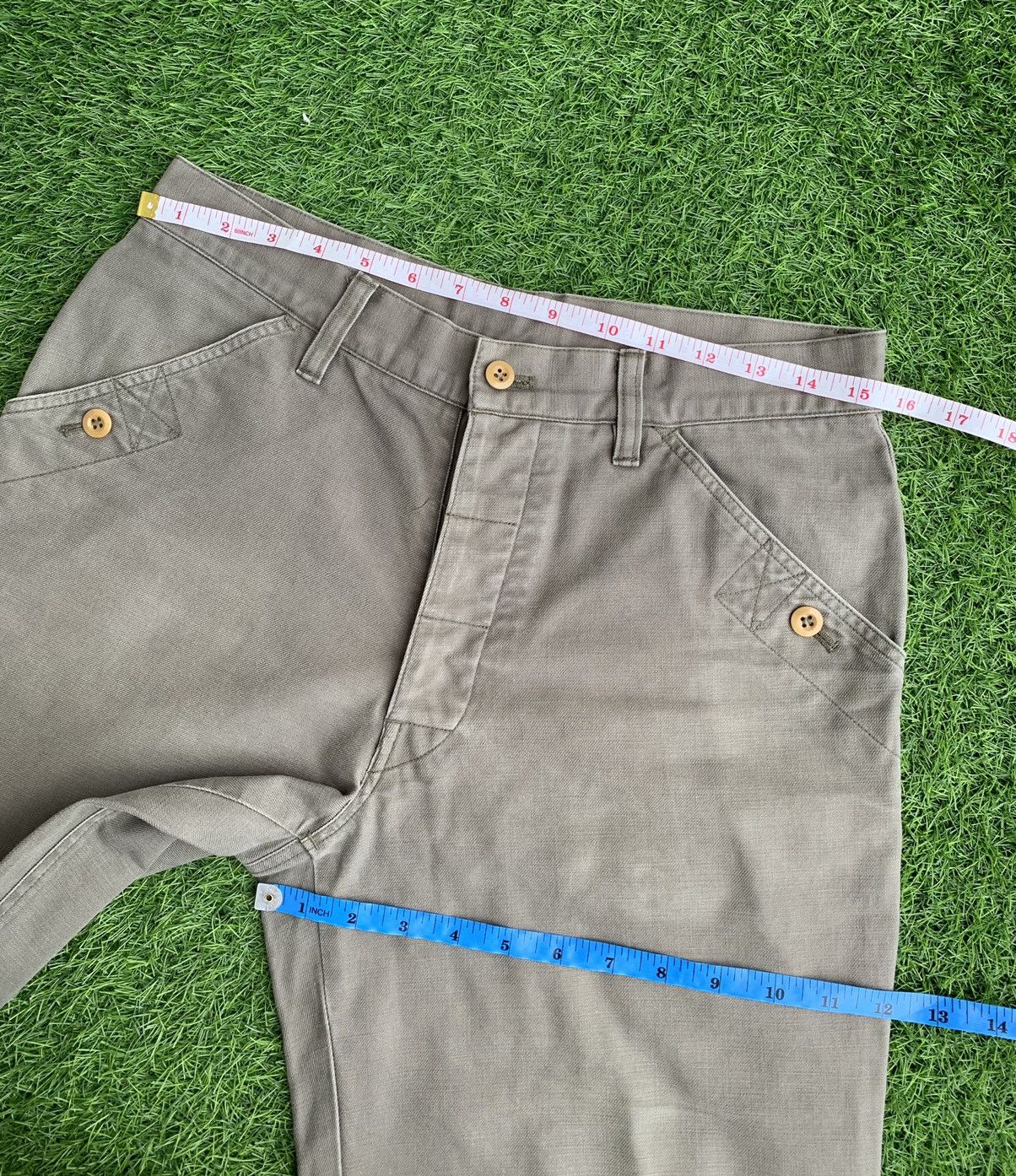 Japanese Brand Vintage Trouser Army Pants R.newbold Size US 31 - 8 Thumbnail