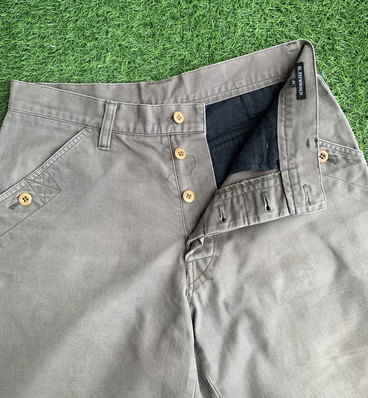 Japanese Brand Vintage Trouser Army Pants R.newbold Size US 31 - 12 Thumbnail