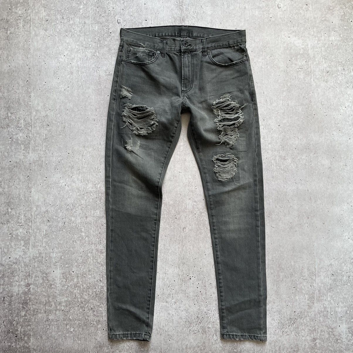 Jean Handmade jeans grey custom size 33 Size US 33 - 1 Thumbnail