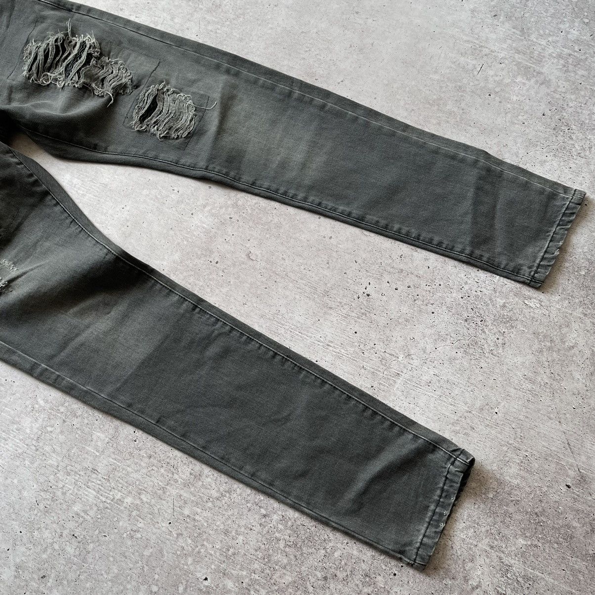 Jean Handmade jeans grey custom size 33 Size US 33 - 3 Thumbnail