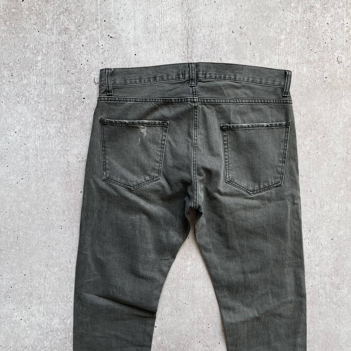 Jean Handmade jeans grey custom size 33 Size US 33 - 7 Thumbnail