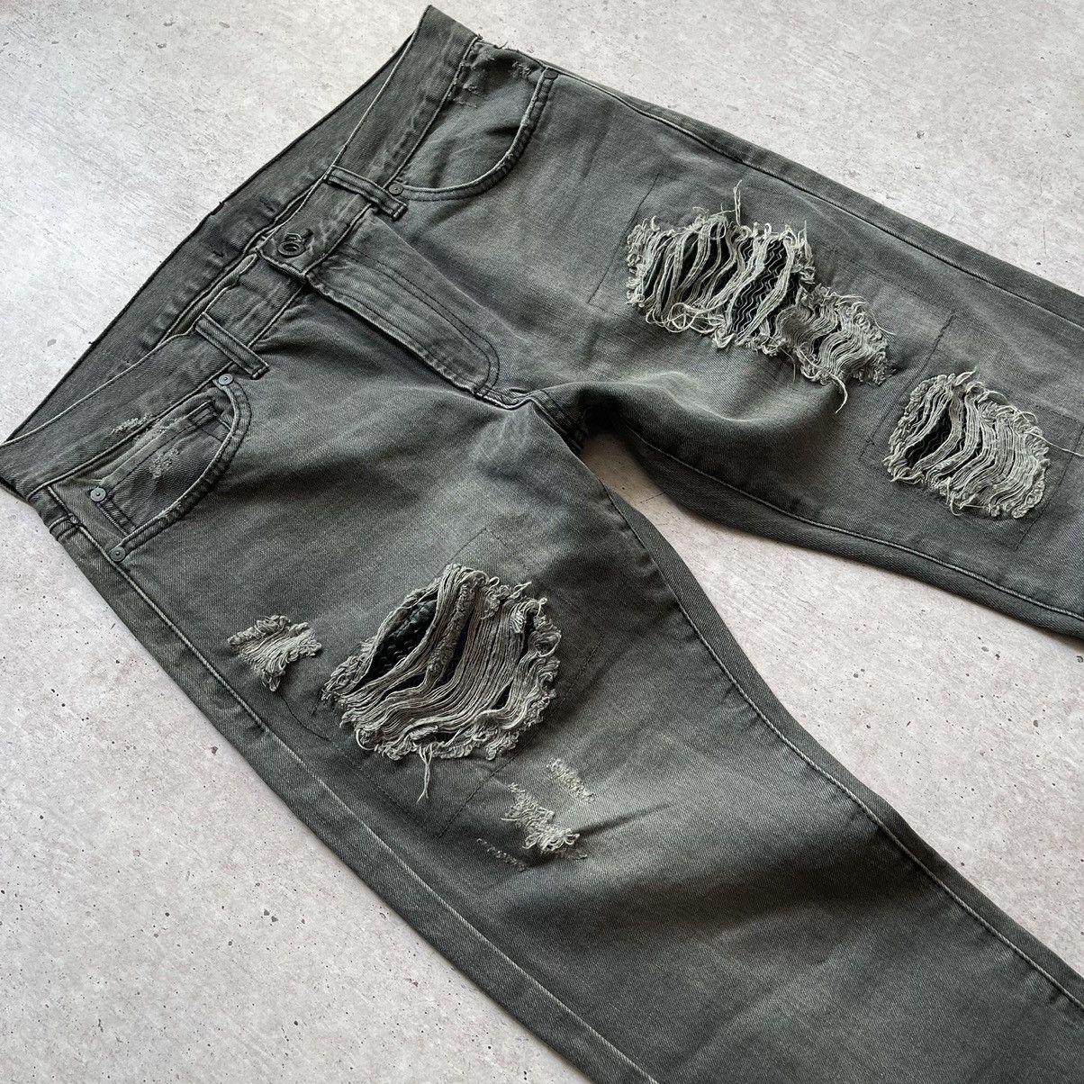 Jean Handmade jeans grey custom size 33 Size US 33 - 4 Thumbnail