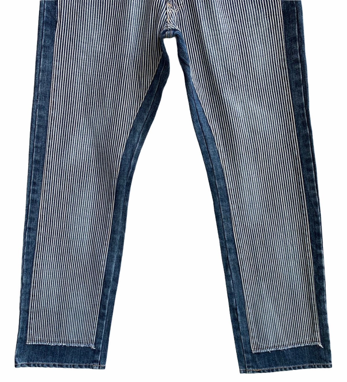 Japanese Brand Vintage japanese Brand Double Layer Hickory Jeans Size US 29 - 5 Thumbnail