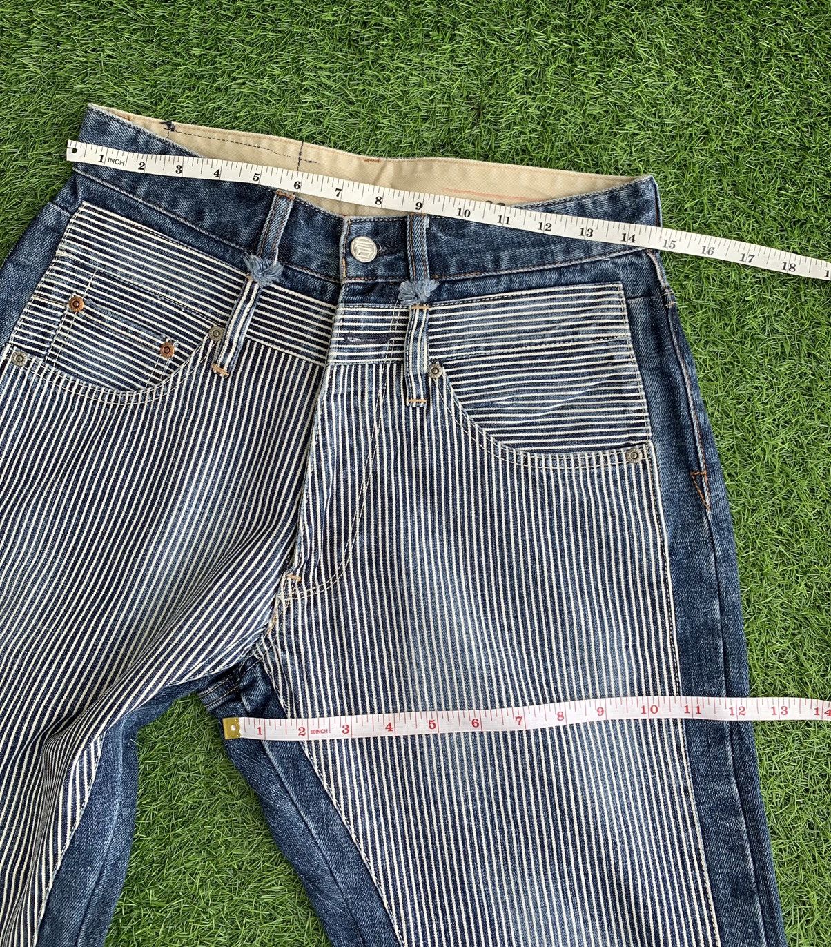 Japanese Brand Vintage japanese Brand Double Layer Hickory Jeans Size US 29 - 14 Thumbnail