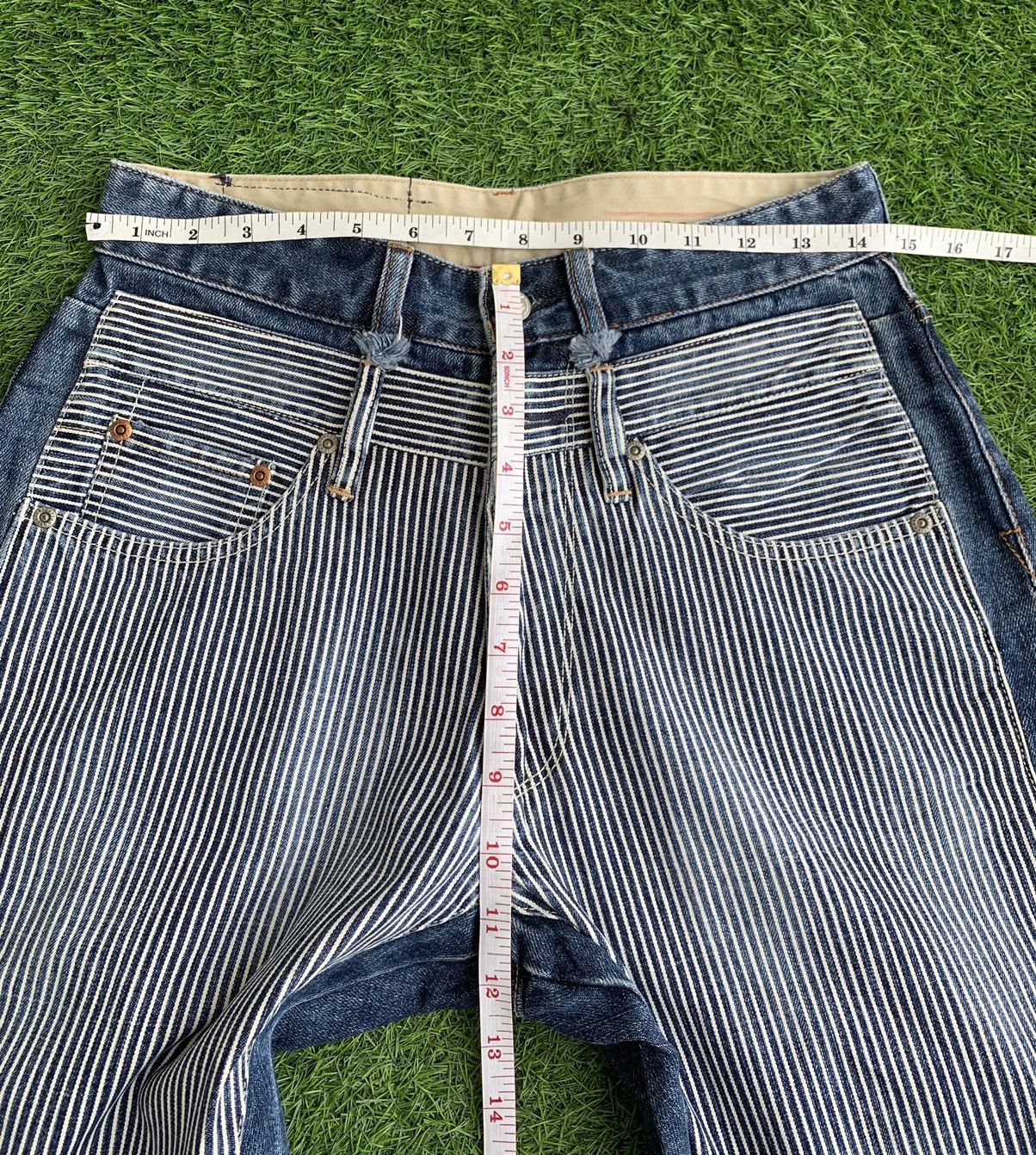 Japanese Brand Vintage japanese Brand Double Layer Hickory Jeans Size US 29 - 15 Thumbnail