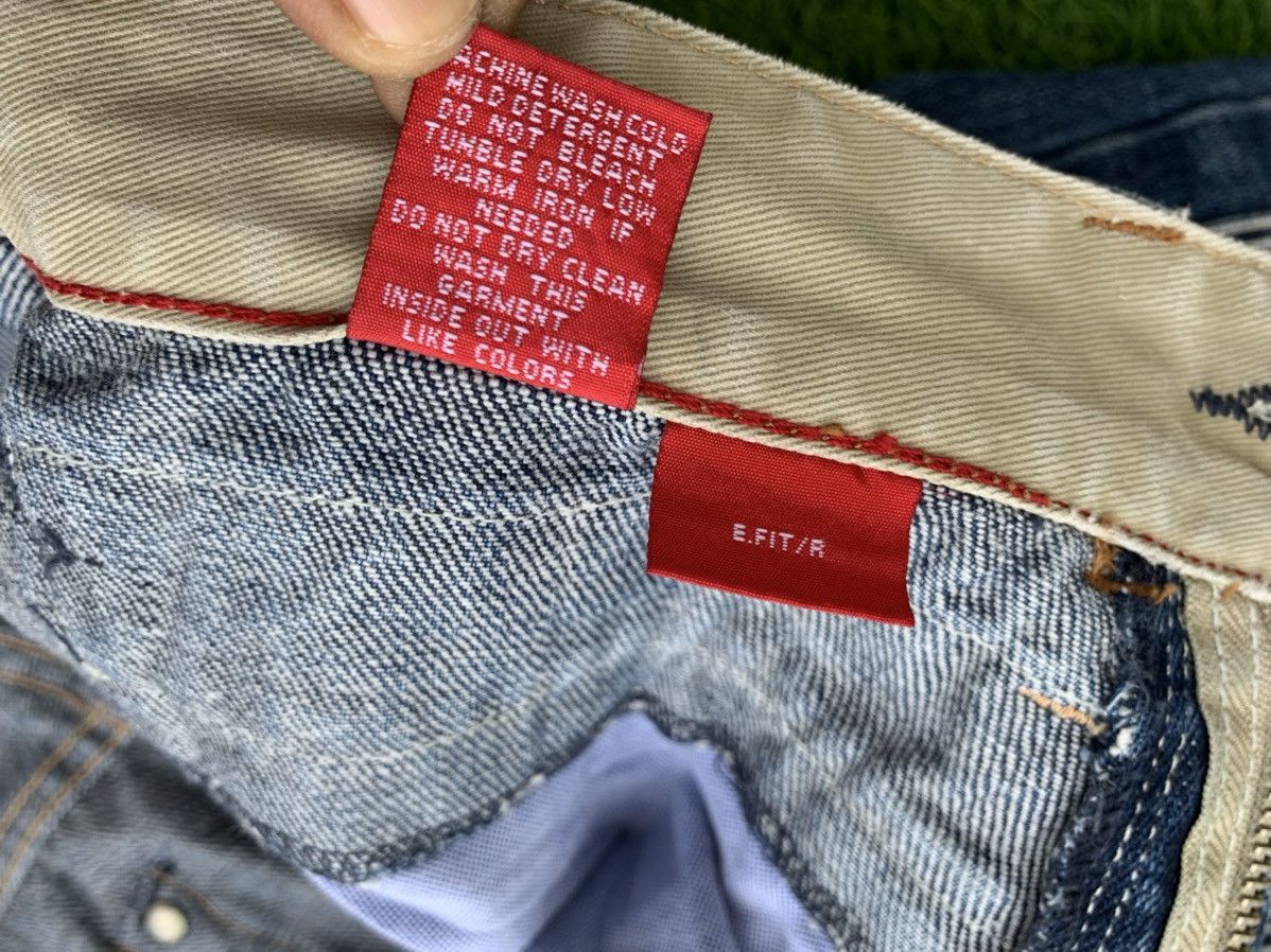 Japanese Brand Vintage japanese Brand Double Layer Hickory Jeans Size US 29 - 12 Thumbnail