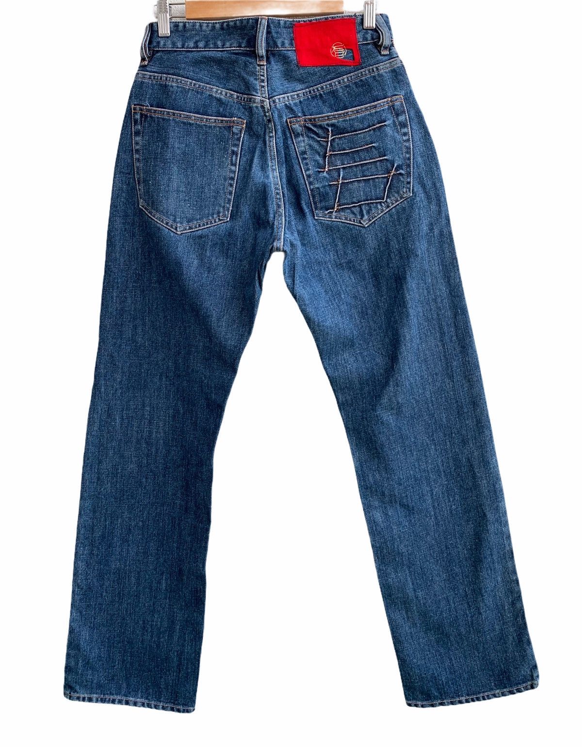 Japanese Brand Vintage japanese Brand Double Layer Hickory Jeans Size US 29 - 2 Thumbnail