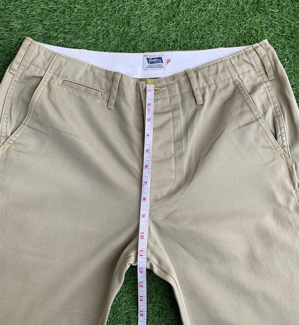 Japanese Brand Vintage pherrows Khakis Pants japanese brand Size US 34 / EU 50 - 11 Thumbnail