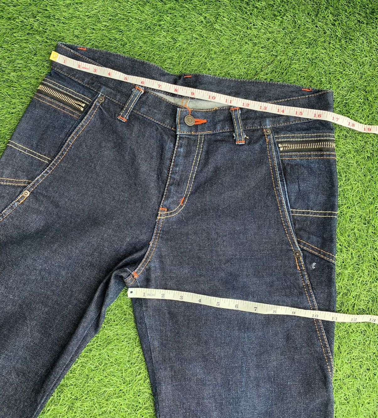 Japanese Brand Japanese Brand Denim Jeans Zipper Pocket Size US 32 / EU 48 - 18 Thumbnail