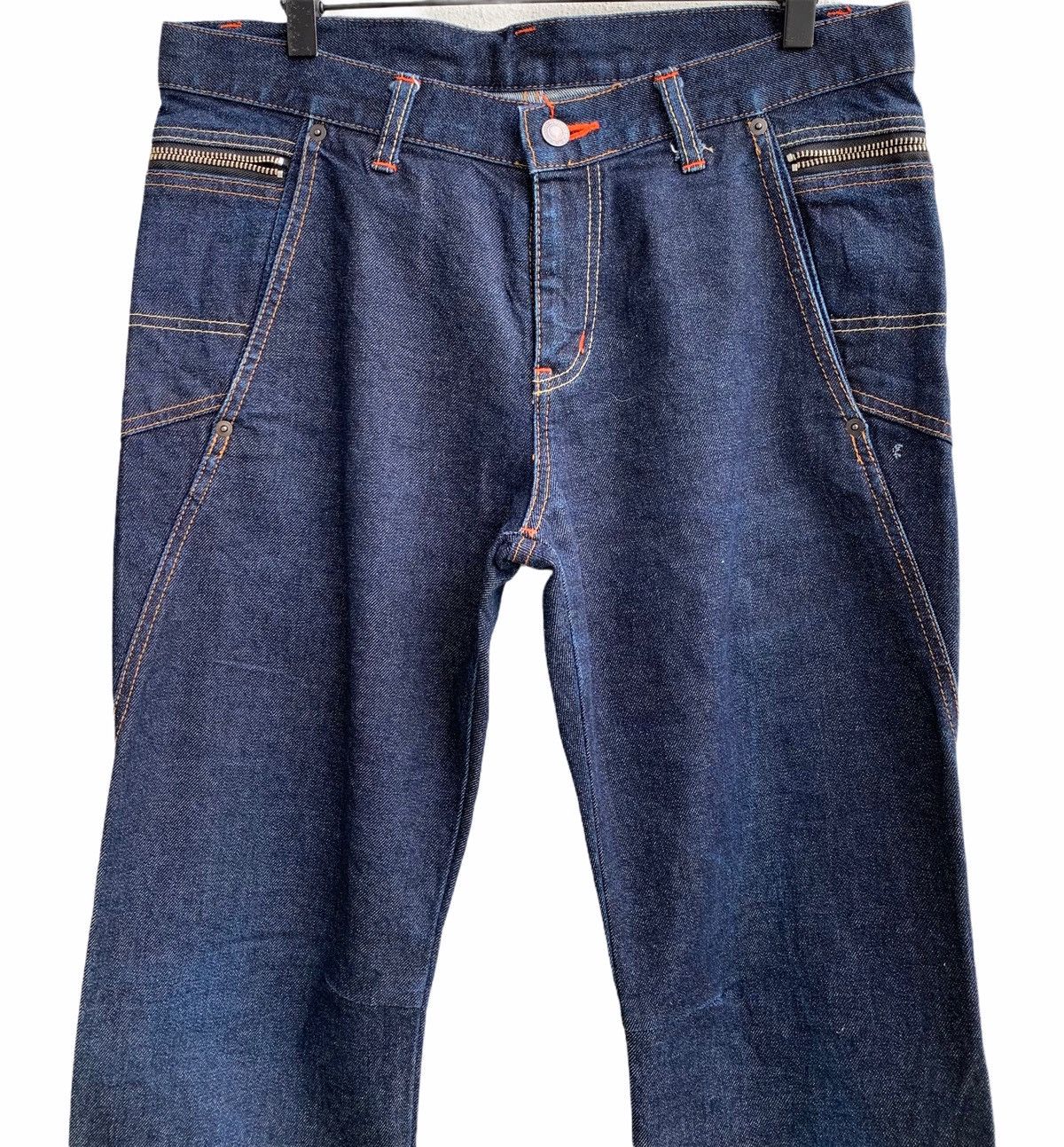 Japanese Brand Japanese Brand Denim Jeans Zipper Pocket Size US 32 / EU 48 - 3 Thumbnail