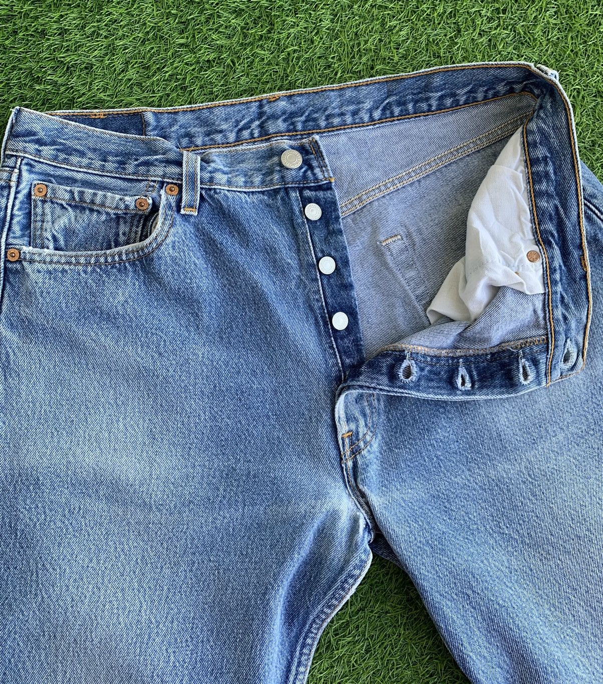 Levi's Vintage 90s Levis 501 Denim jeans Size US 34 / EU 50 - 13 Thumbnail