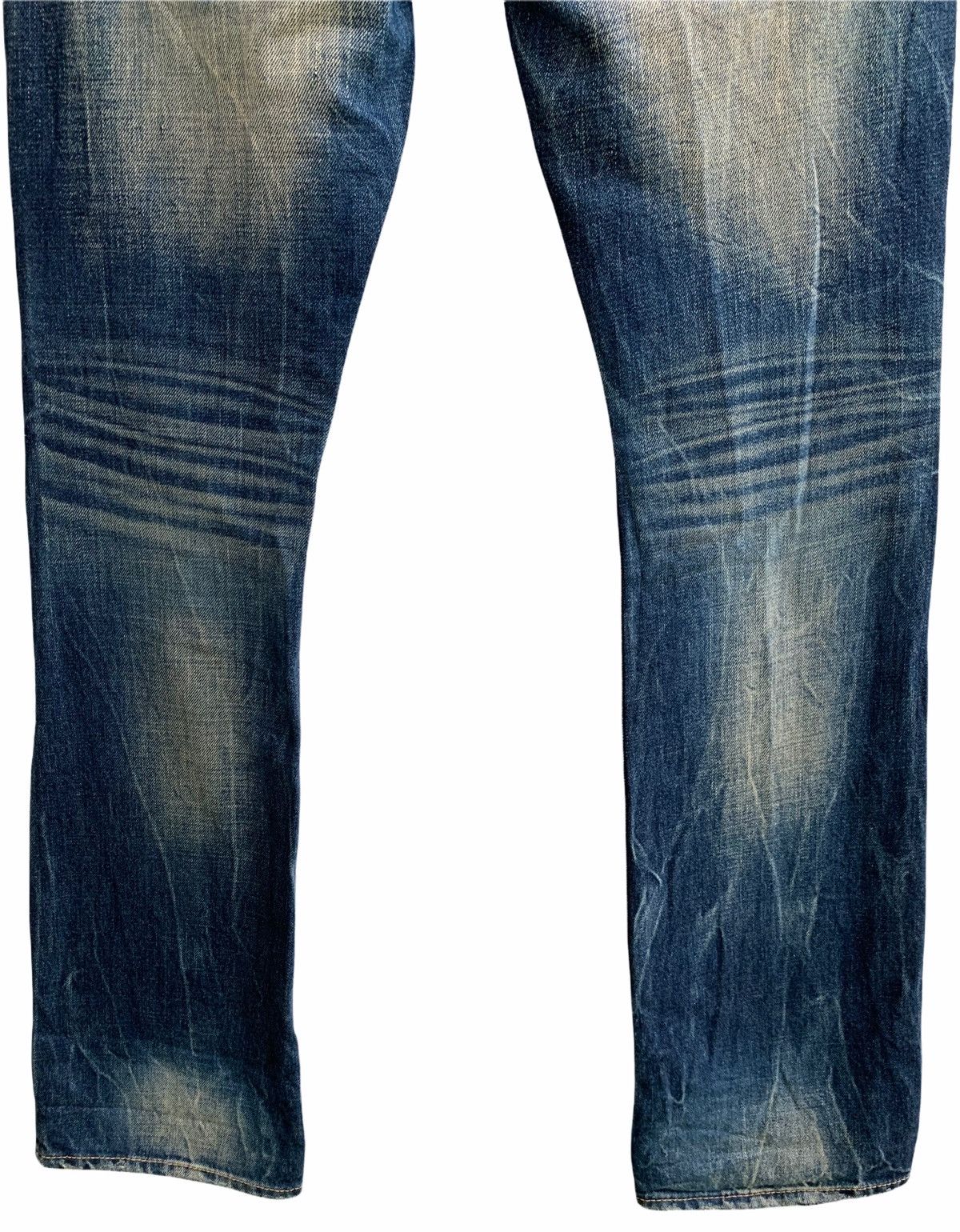 Japanese Brand Red peper embroidery spellout lot of patch distressed denim Size US 31 - 4 Thumbnail