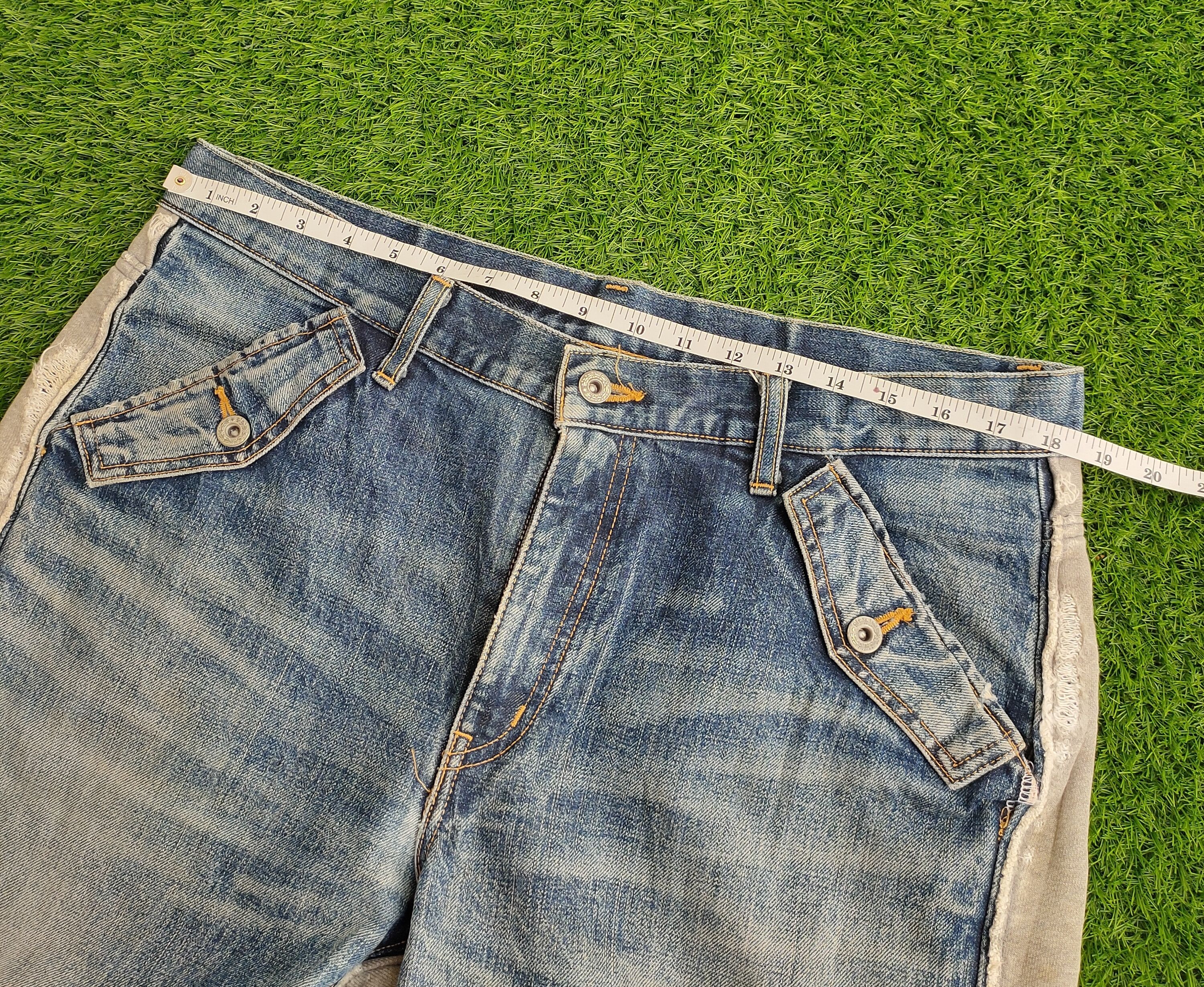 Vintage × WHIZ LIMITED Vintage patch work Selvedge Whiz Limited Size US 36 / EU 52 - 13 Thumbnail