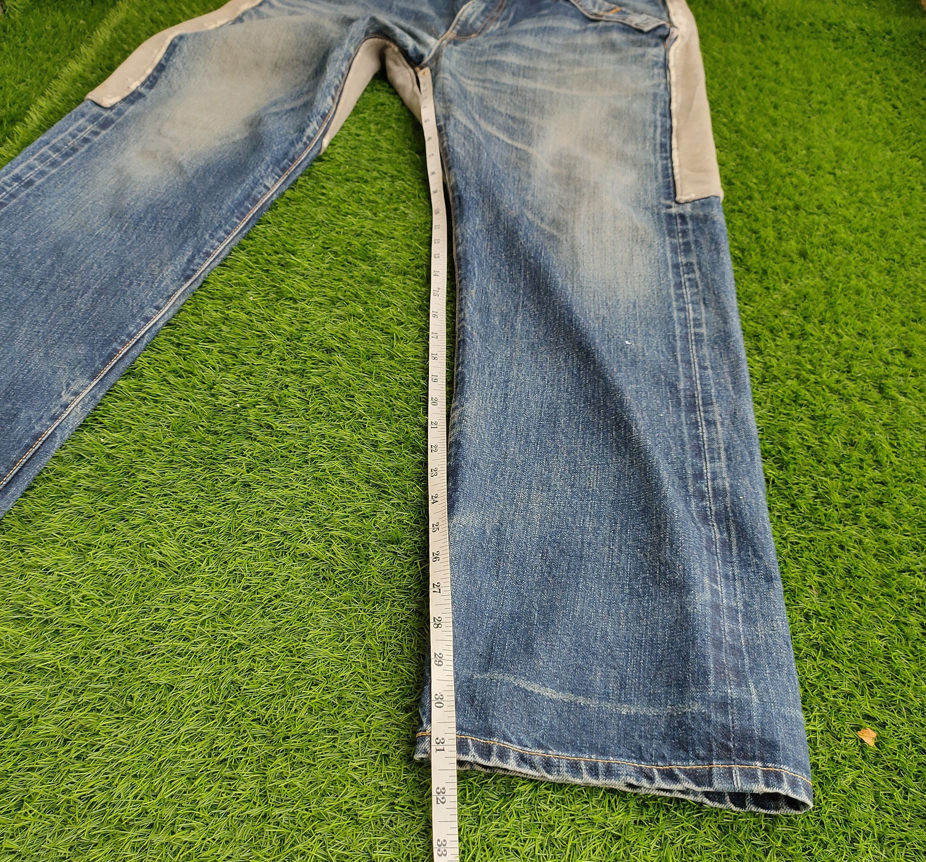Vintage × WHIZ LIMITED Vintage patch work Selvedge Whiz Limited Size US 36 / EU 52 - 18 Thumbnail