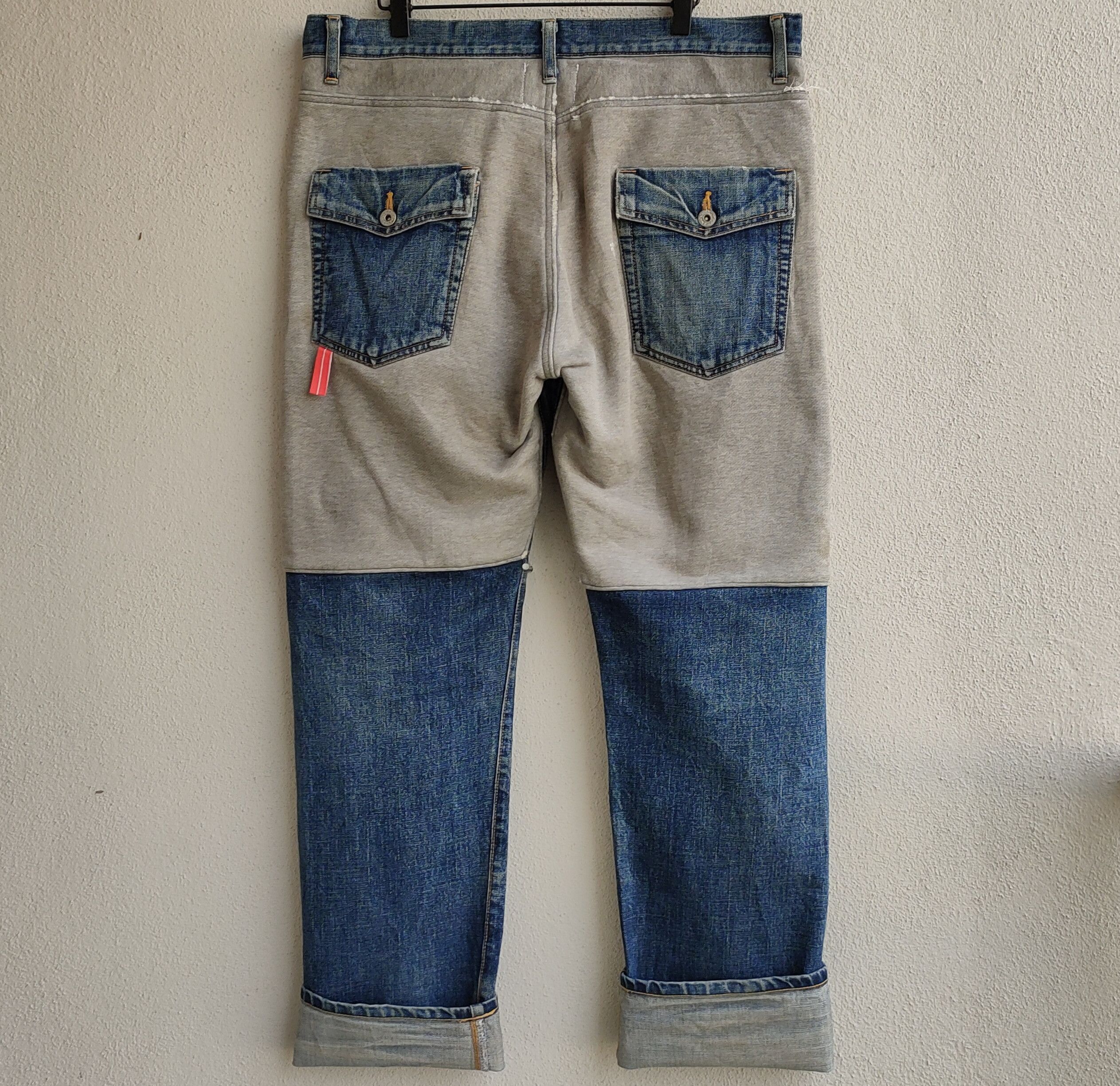 Vintage × WHIZ LIMITED Vintage patch work Selvedge Whiz Limited Size US 36 / EU 52 - 2 Thumbnail