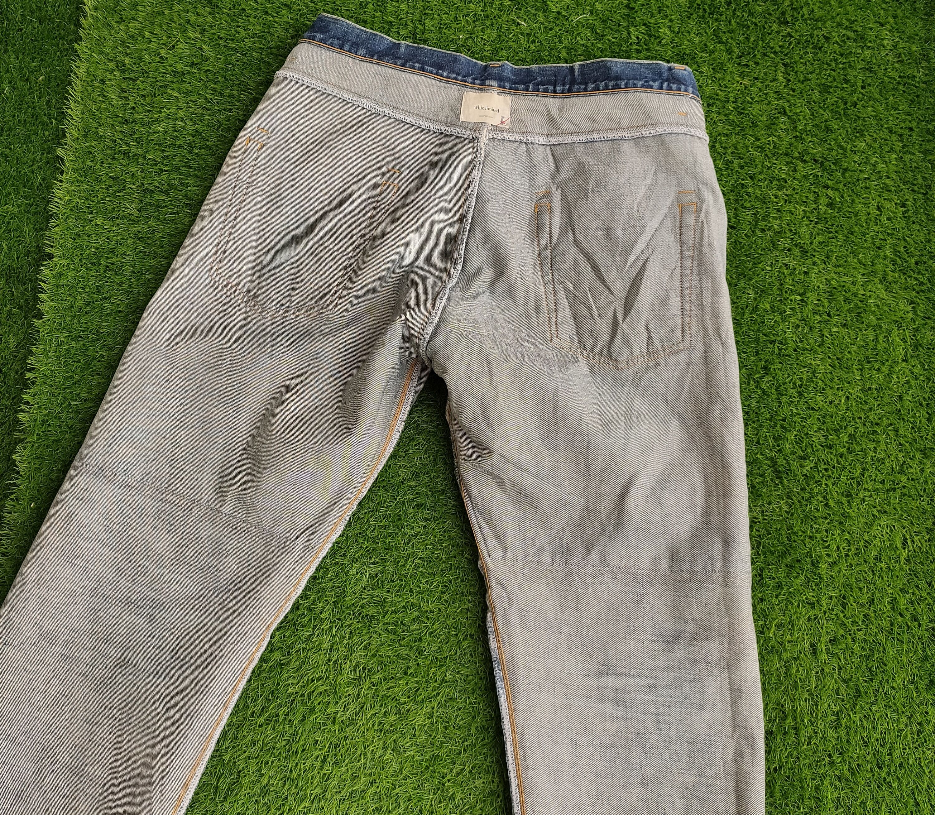 Vintage × WHIZ LIMITED Vintage patch work Selvedge Whiz Limited Size US 36 / EU 52 - 10 Thumbnail