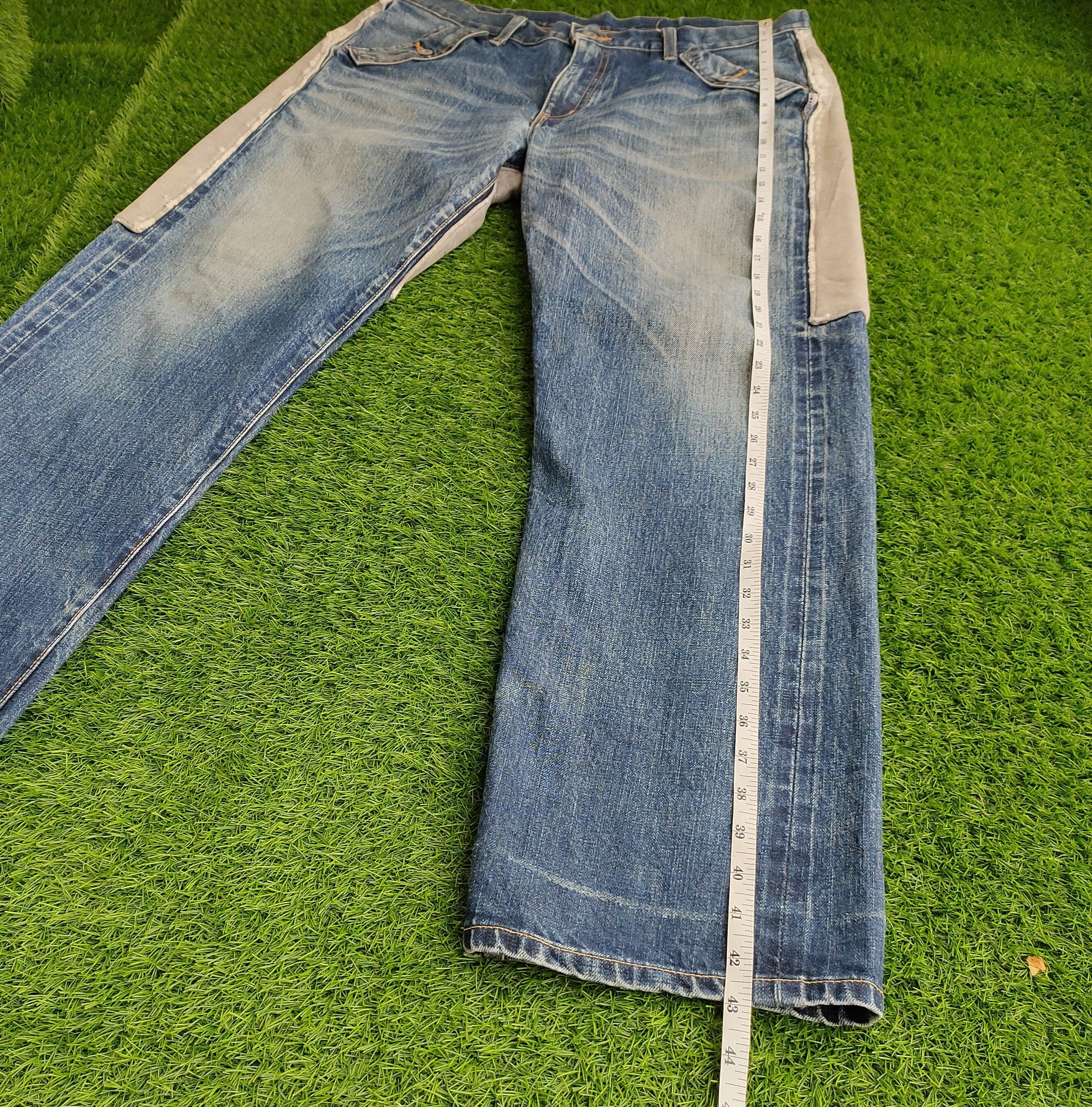 Vintage × WHIZ LIMITED Vintage patch work Selvedge Whiz Limited Size US 36 / EU 52 - 17 Thumbnail