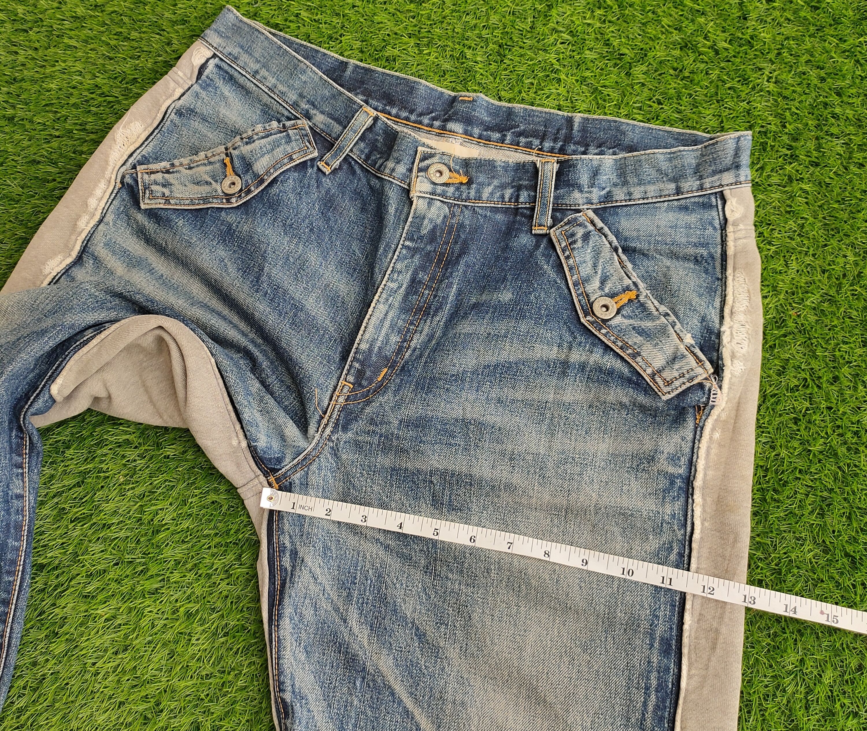 Vintage × WHIZ LIMITED Vintage patch work Selvedge Whiz Limited Size US 36 / EU 52 - 16 Thumbnail