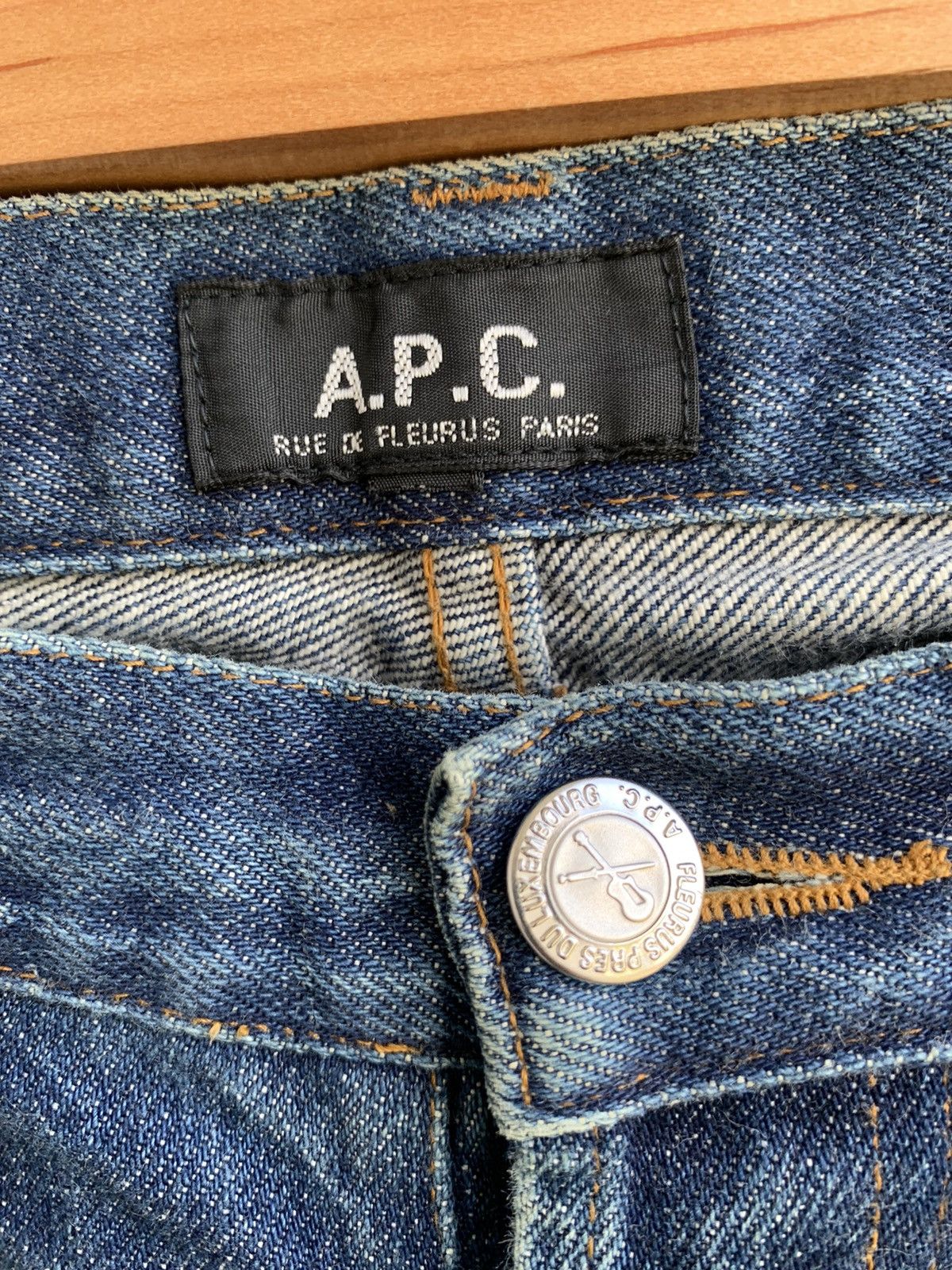 A.P.C. × Japanese Brand A.P.C red line selvedge denim french designer Jean Touitou Size US 29 - 11 Thumbnail