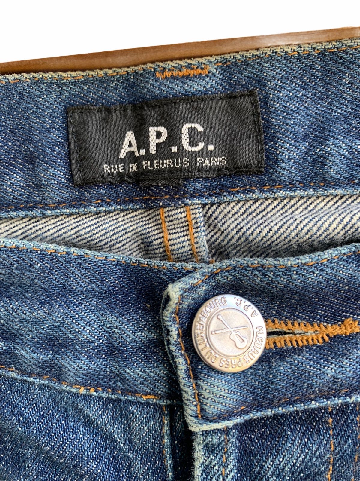 A.P.C. × Japanese Brand A.P.C red line selvedge denim french designer Jean Touitou Size US 29 - 8 Thumbnail