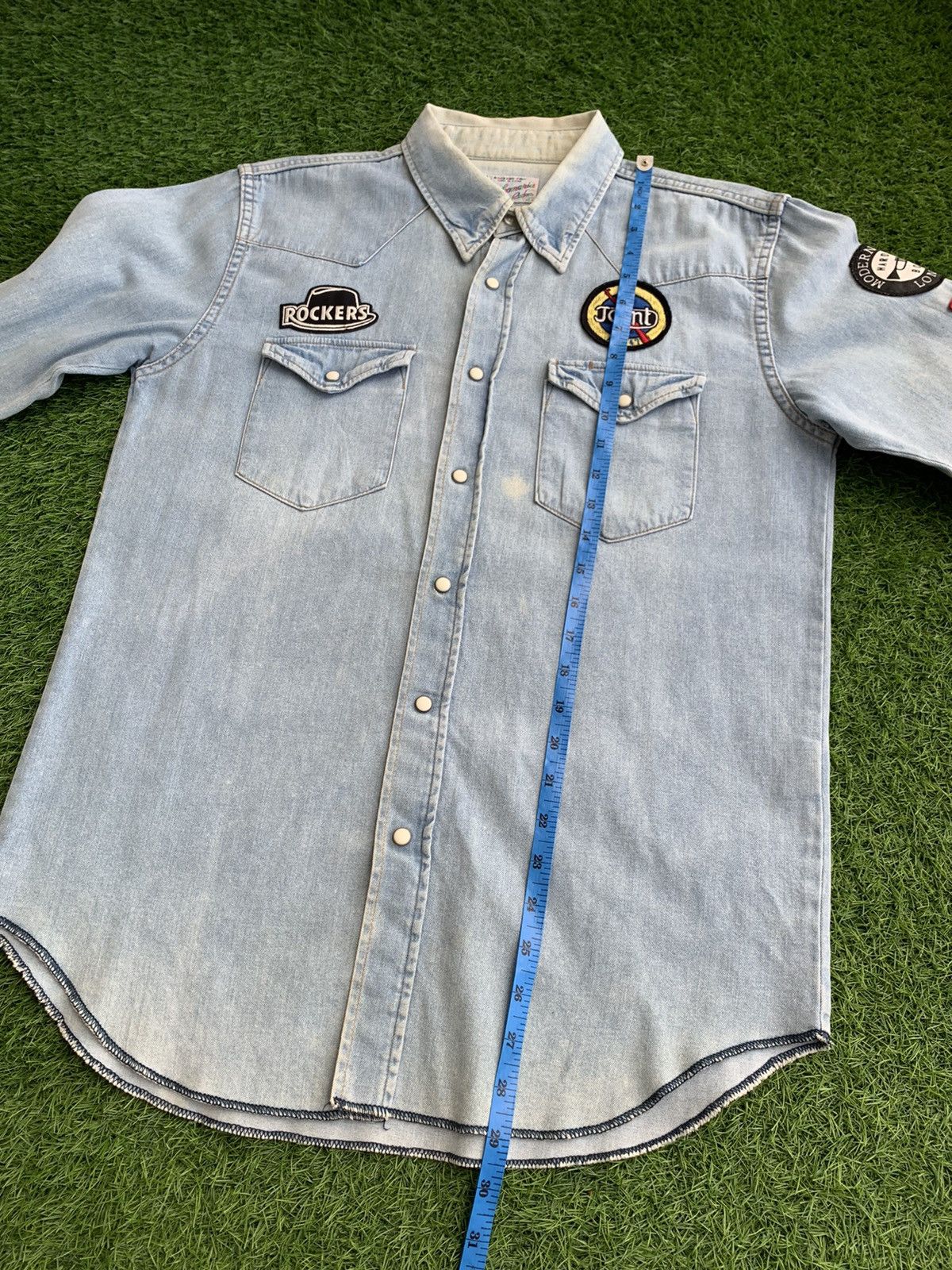Japanese Brand Vintage Wacko Maria Rockers Trip Embroider Sexy Girls Size US L / EU 52-54 / 3 - 9 Thumbnail