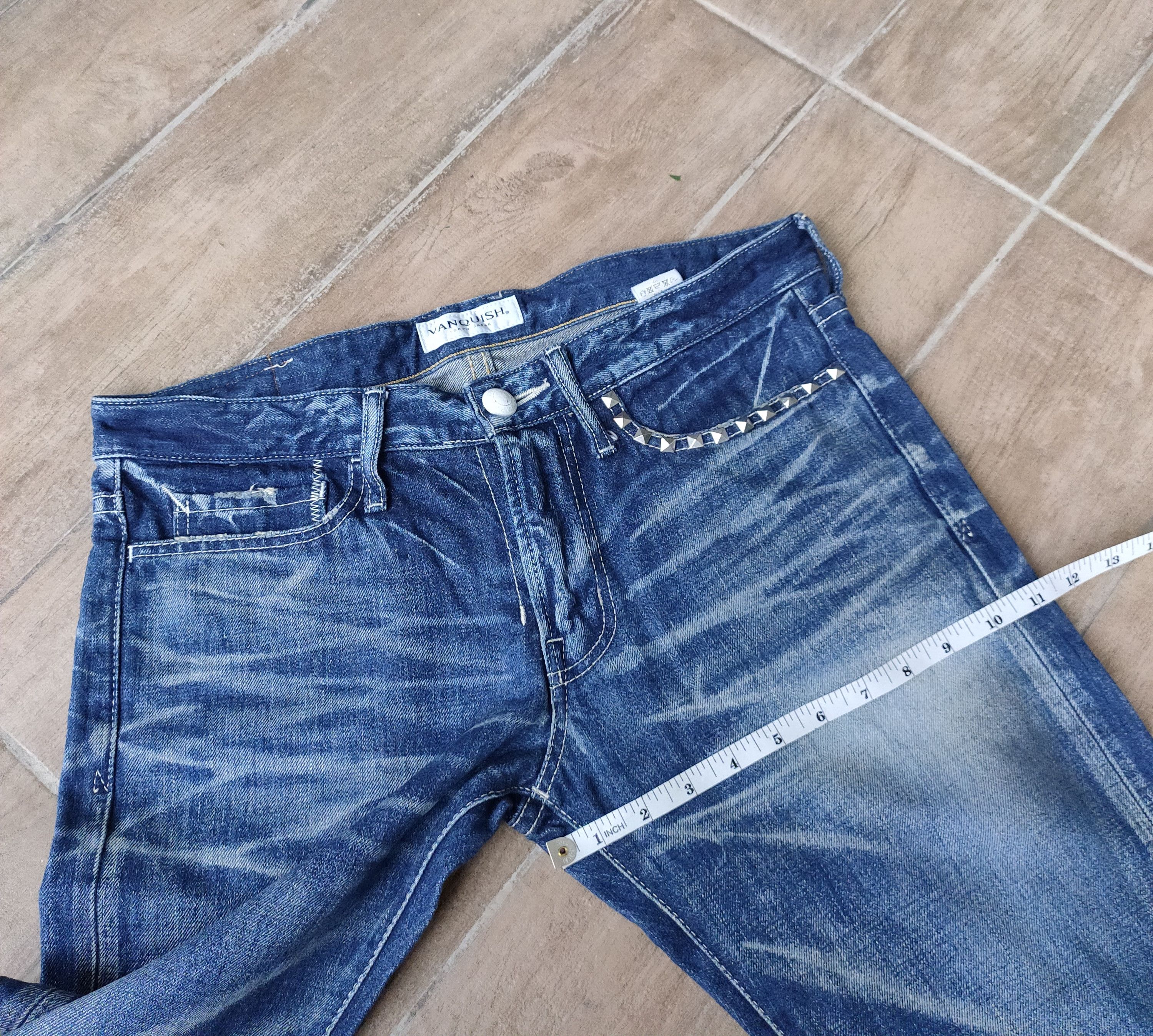Vanquish Vintage Vanquish Tokyo Japan jeans Size US 33 - 9 Thumbnail