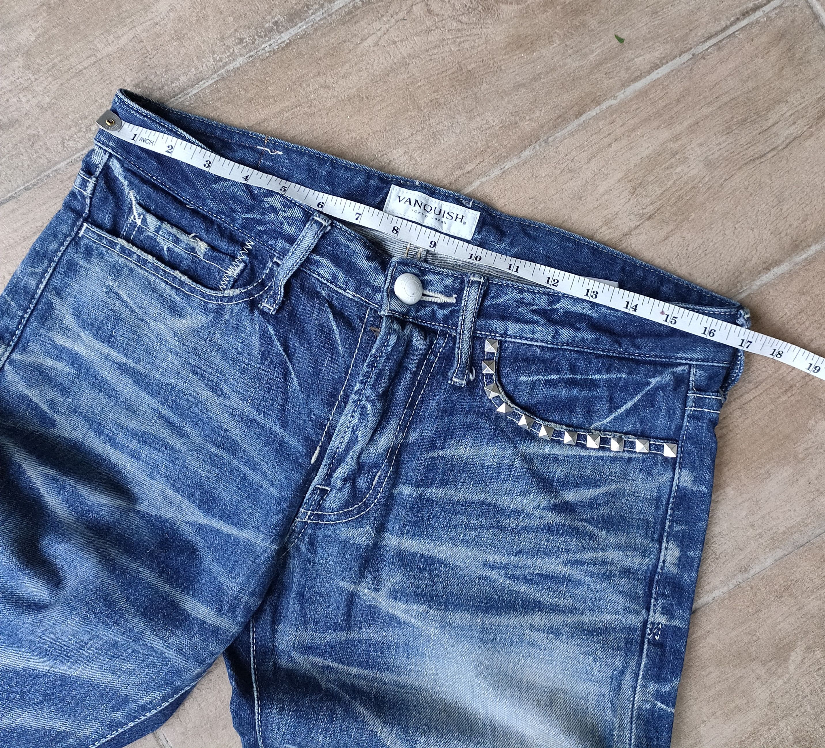 Vanquish Vintage Vanquish Tokyo Japan jeans Size US 33 - 6 Thumbnail