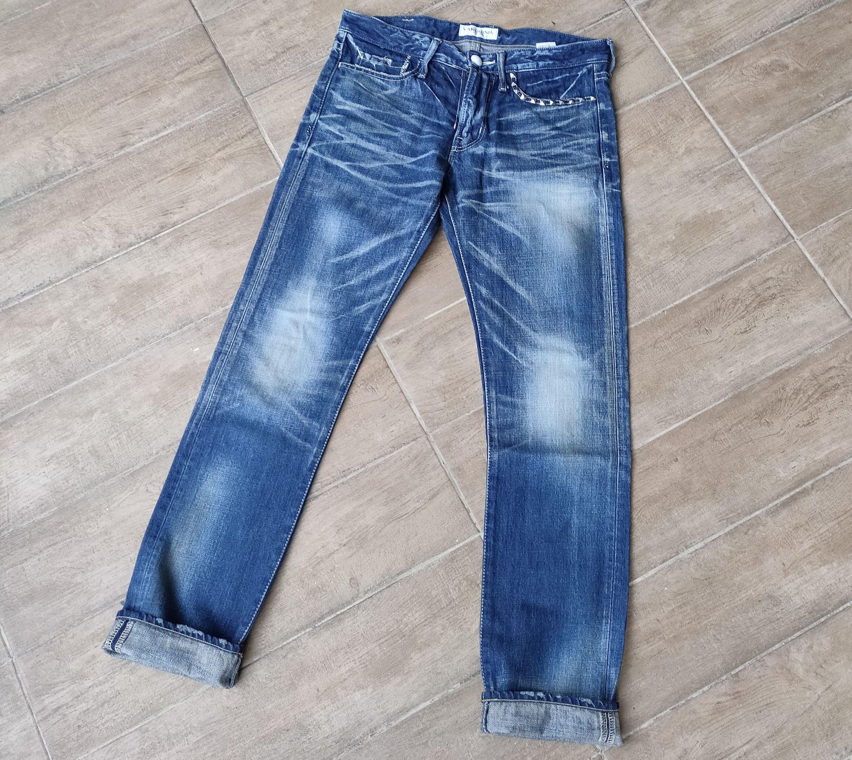 Vanquish Vintage Vanquish Tokyo Japan jeans Size US 33 - 1 Thumbnail