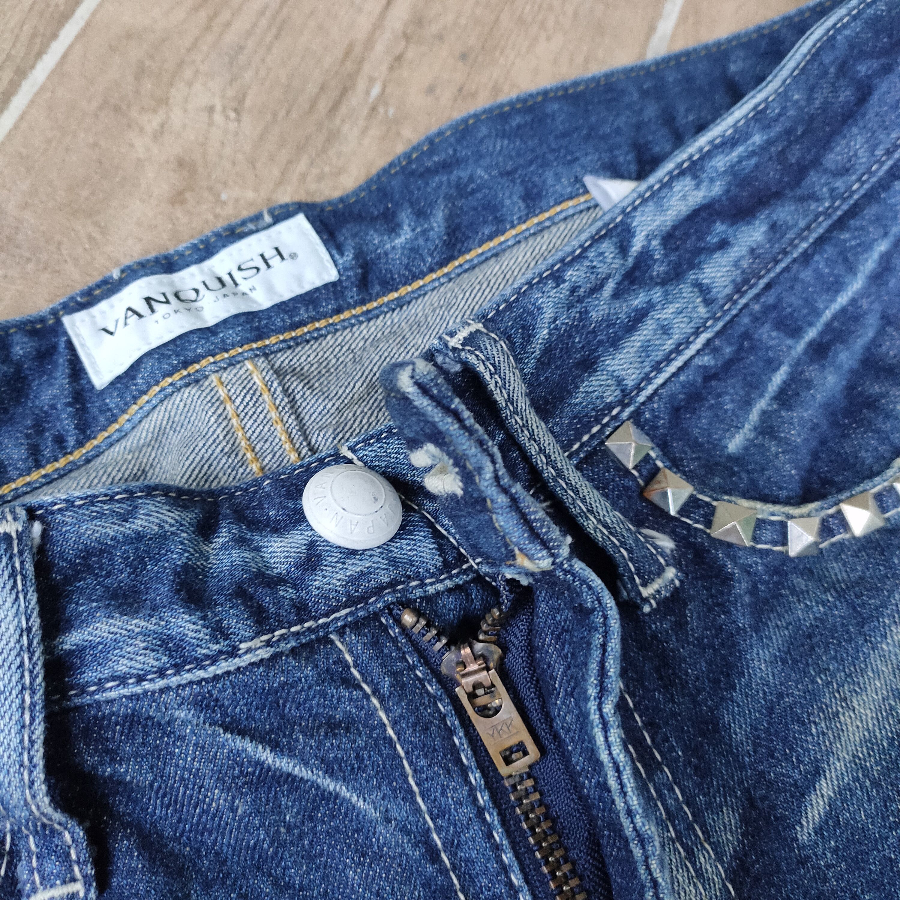 Vanquish Vintage Vanquish Tokyo Japan jeans Size US 33 - 13 Thumbnail