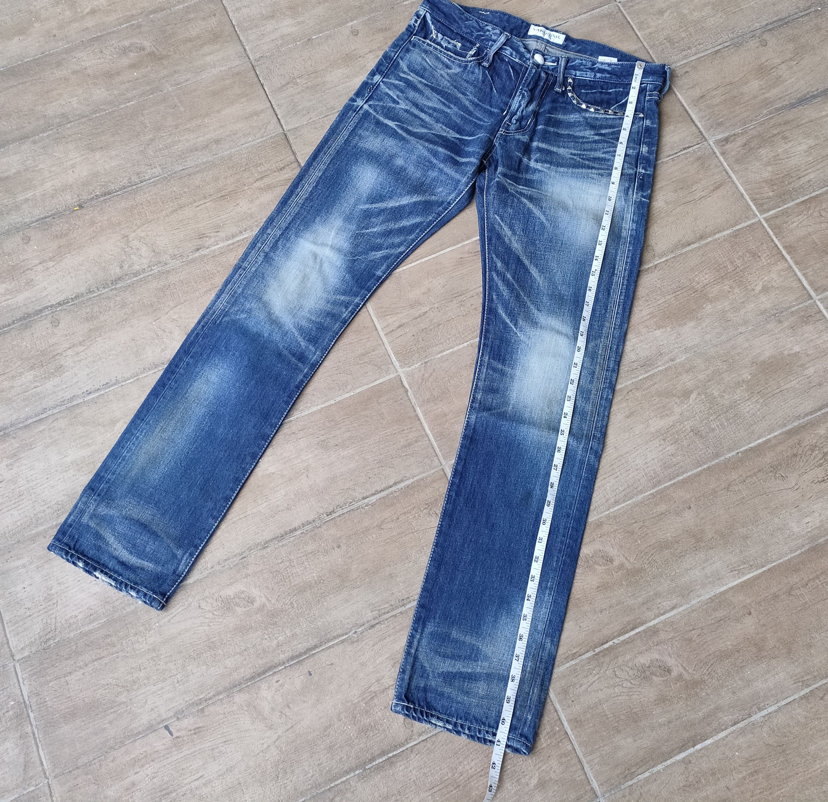 Vanquish Vintage Vanquish Tokyo Japan jeans Size US 33 - 10 Thumbnail