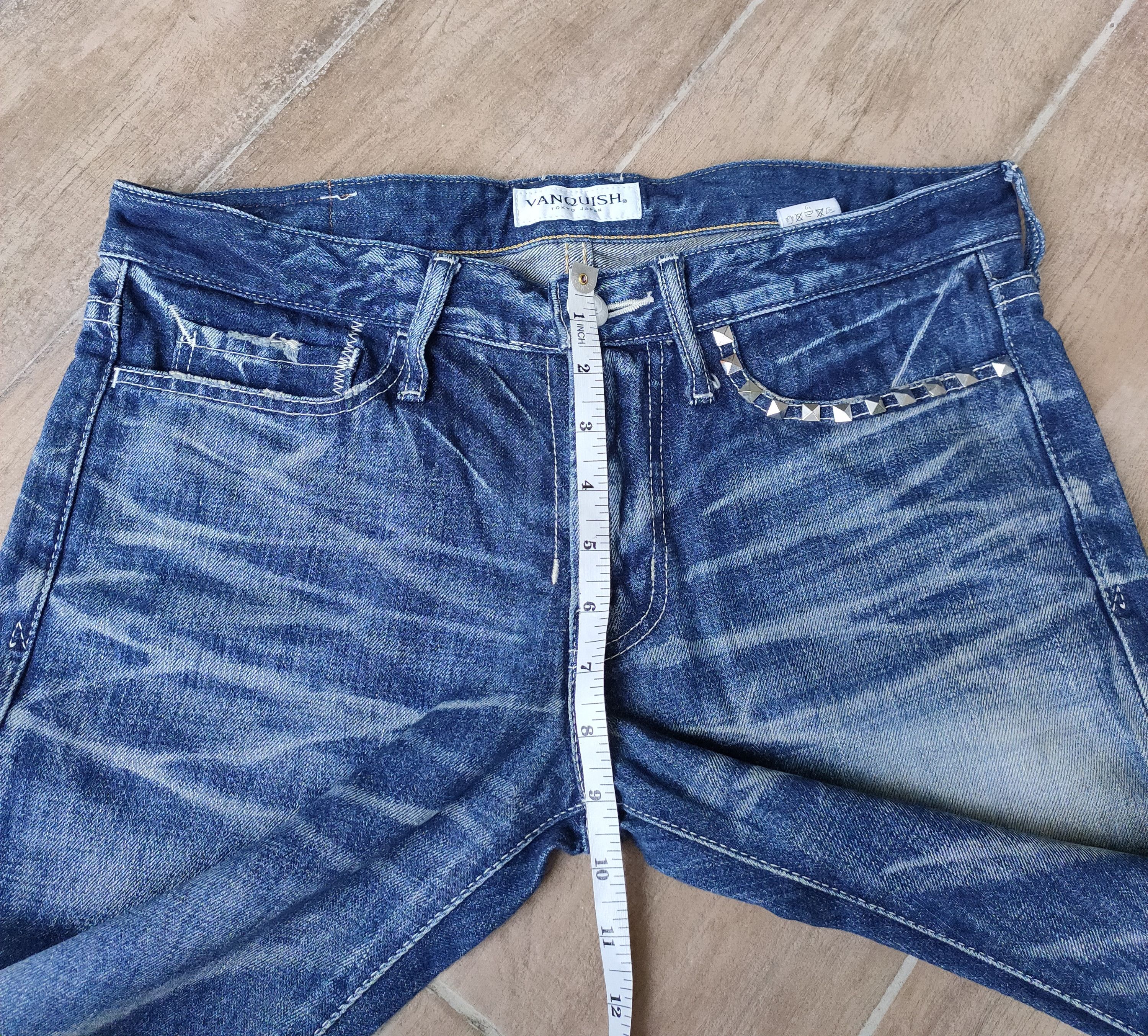 Vanquish Vintage Vanquish Tokyo Japan jeans Size US 33 - 7 Thumbnail