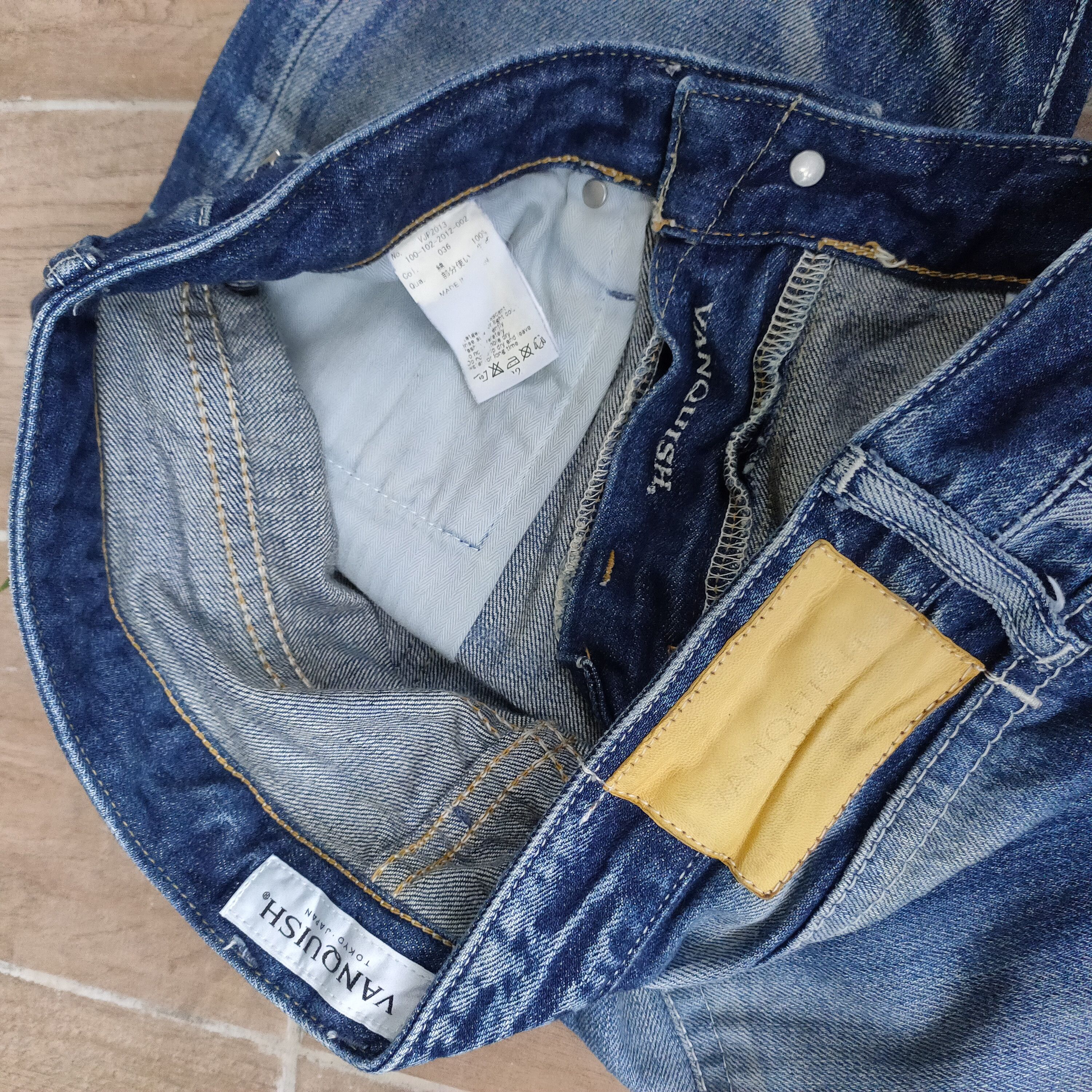 Vanquish Vintage Vanquish Tokyo Japan jeans Size US 33 - 14 Thumbnail