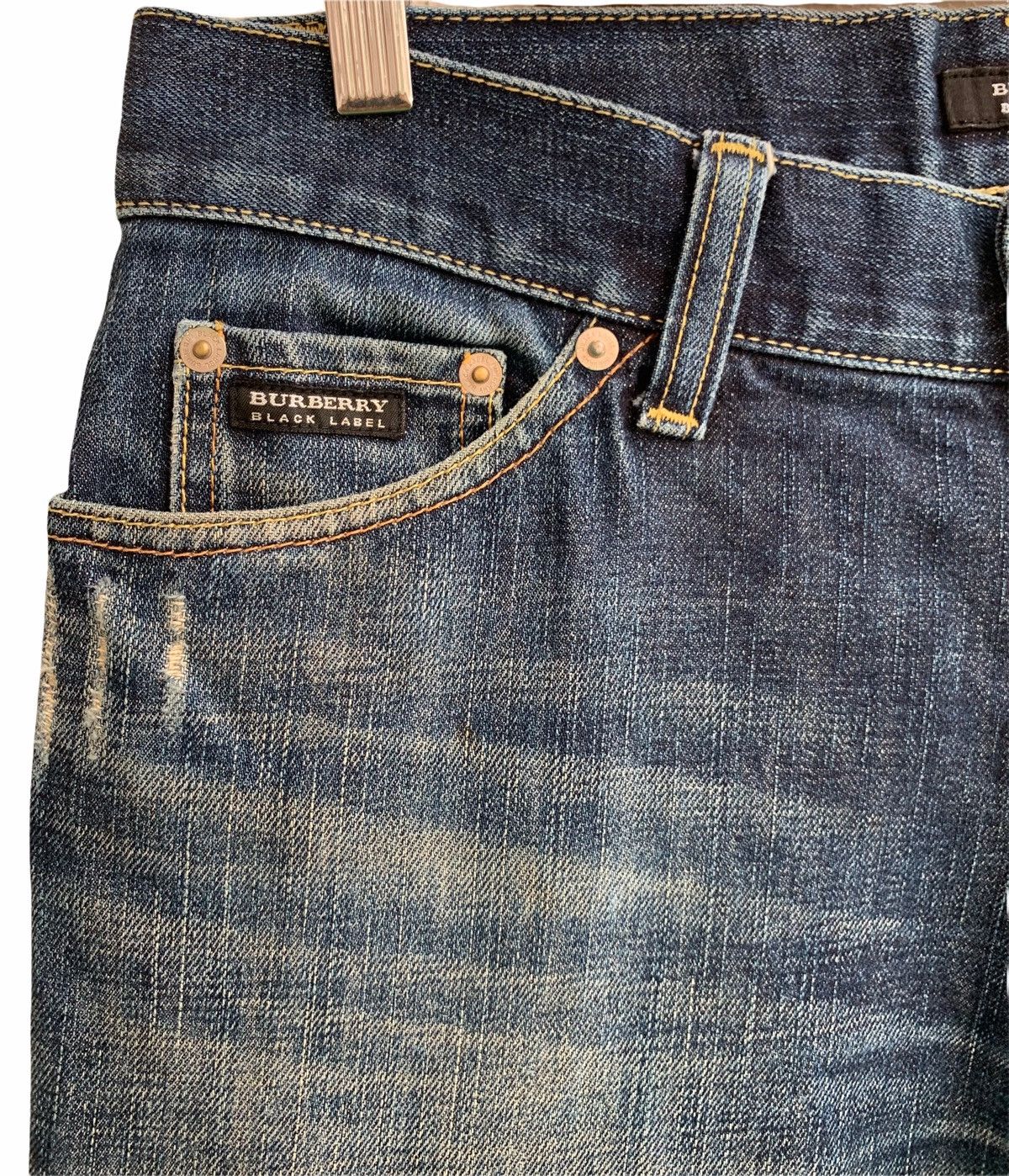 Burberry Burberry Black Label Distressed Denim Jeans Flares Size US 32 / EU 48 - 10 Thumbnail