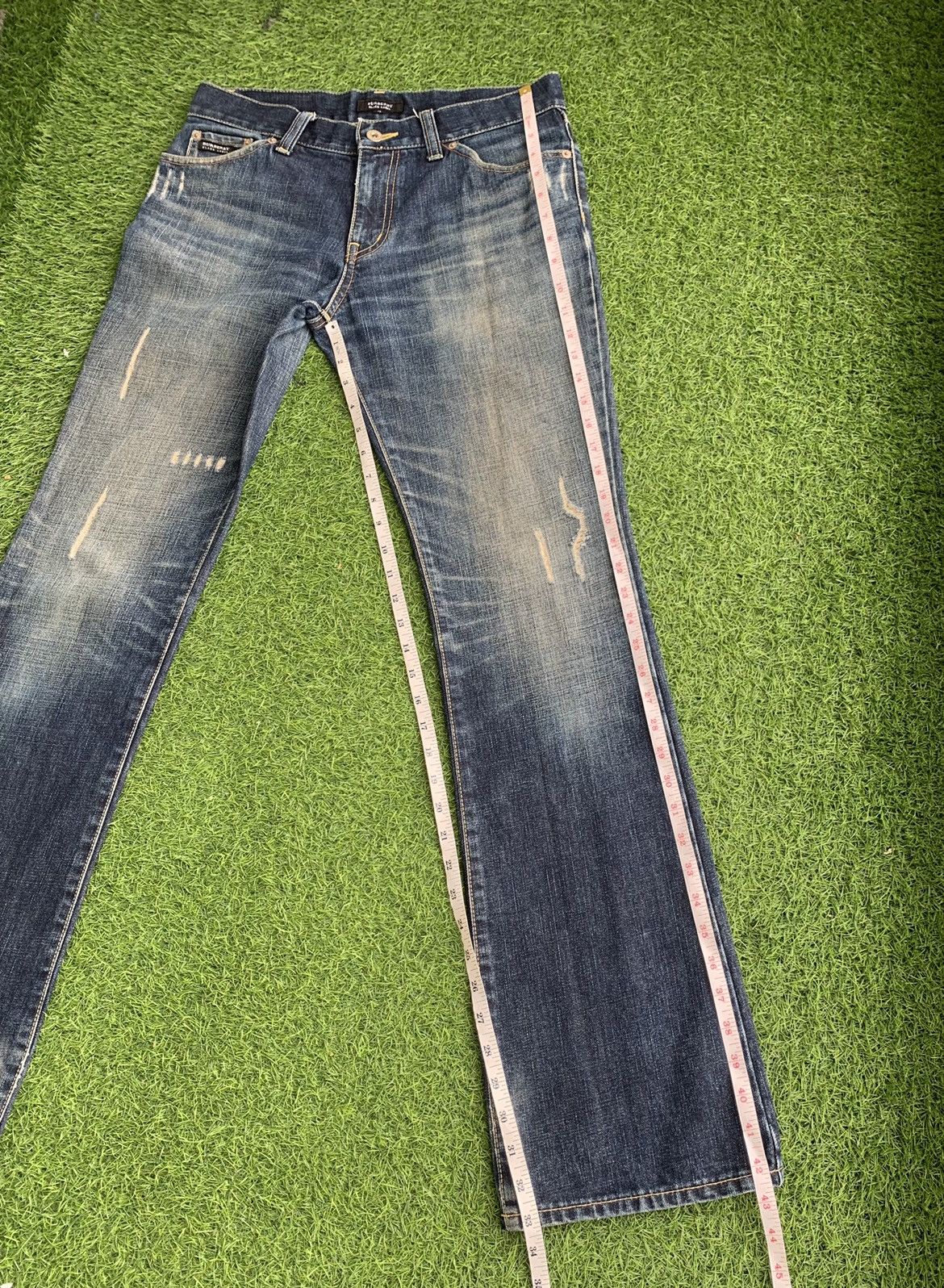 Burberry Burberry Black Label Distressed Denim Jeans Flares Size US 32 / EU 48 - 18 Thumbnail