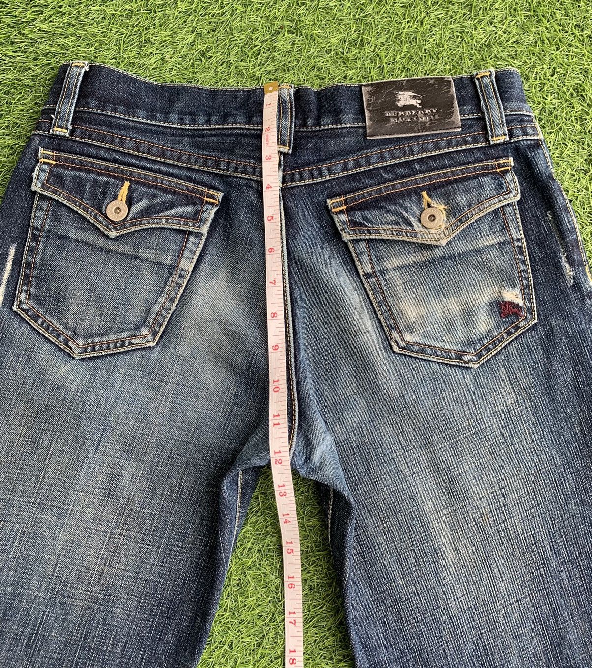 Burberry Burberry Black Label Distressed Denim Jeans Flares Size US 32 / EU 48 - 17 Thumbnail