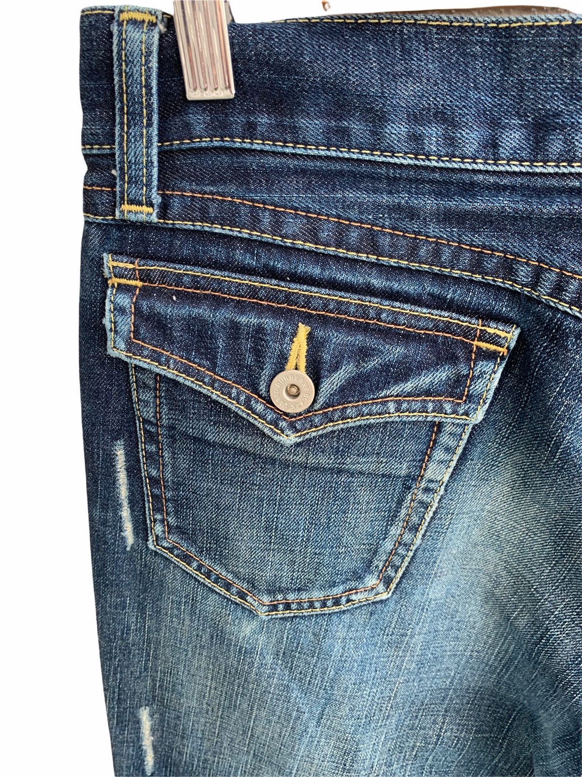 Burberry Burberry Black Label Distressed Denim Jeans Flares Size US 32 / EU 48 - 9 Thumbnail