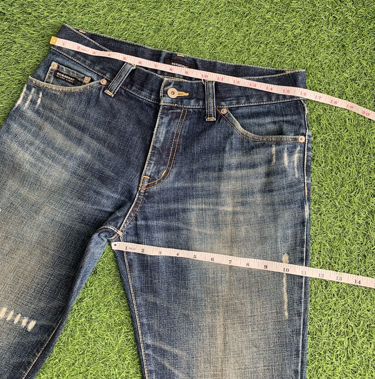 Burberry Burberry Black Label Distressed Denim Jeans Flares Size US 32 / EU 48 - 15 Thumbnail