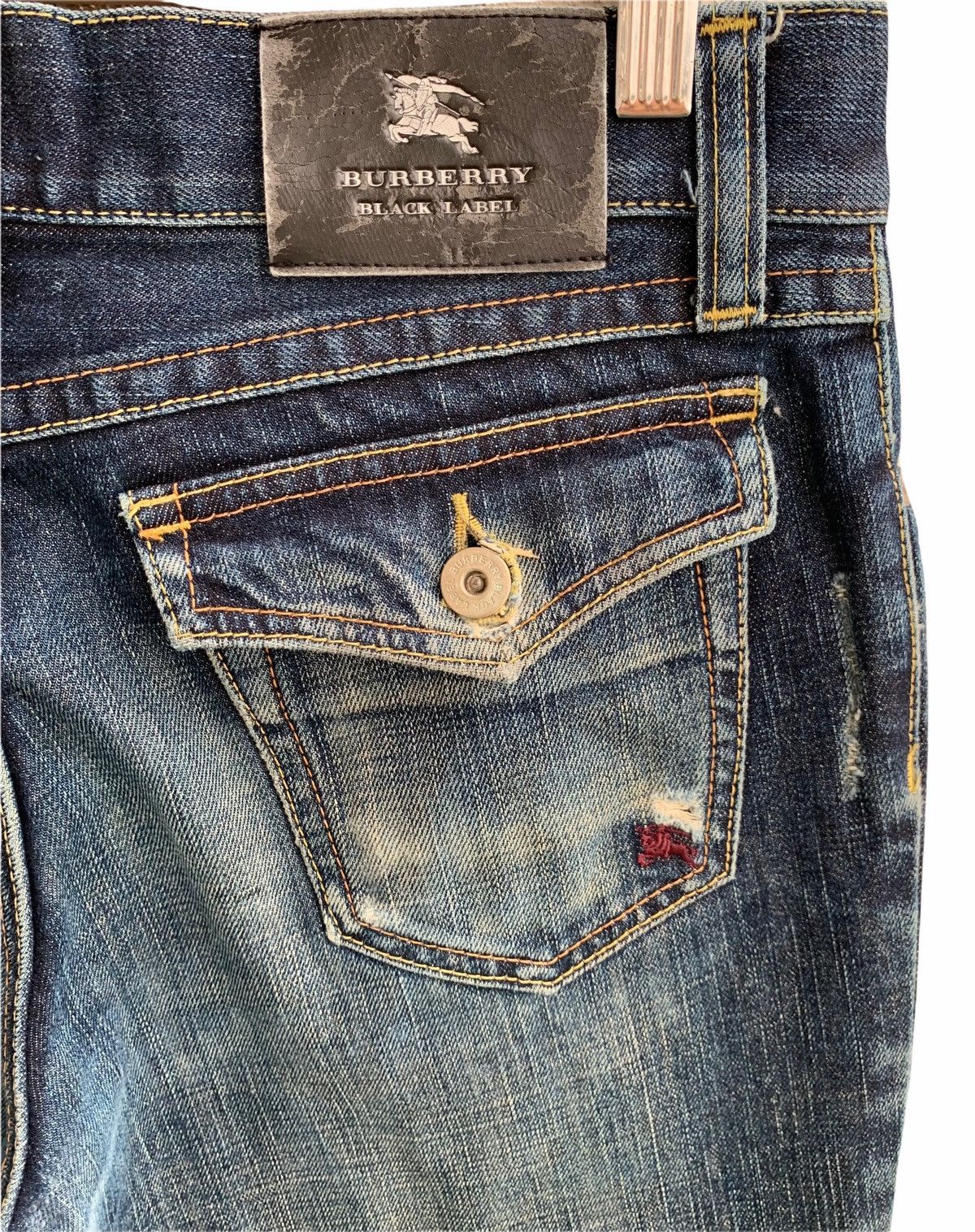 Burberry Burberry Black Label Distressed Denim Jeans Flares Size US 32 / EU 48 - 8 Thumbnail