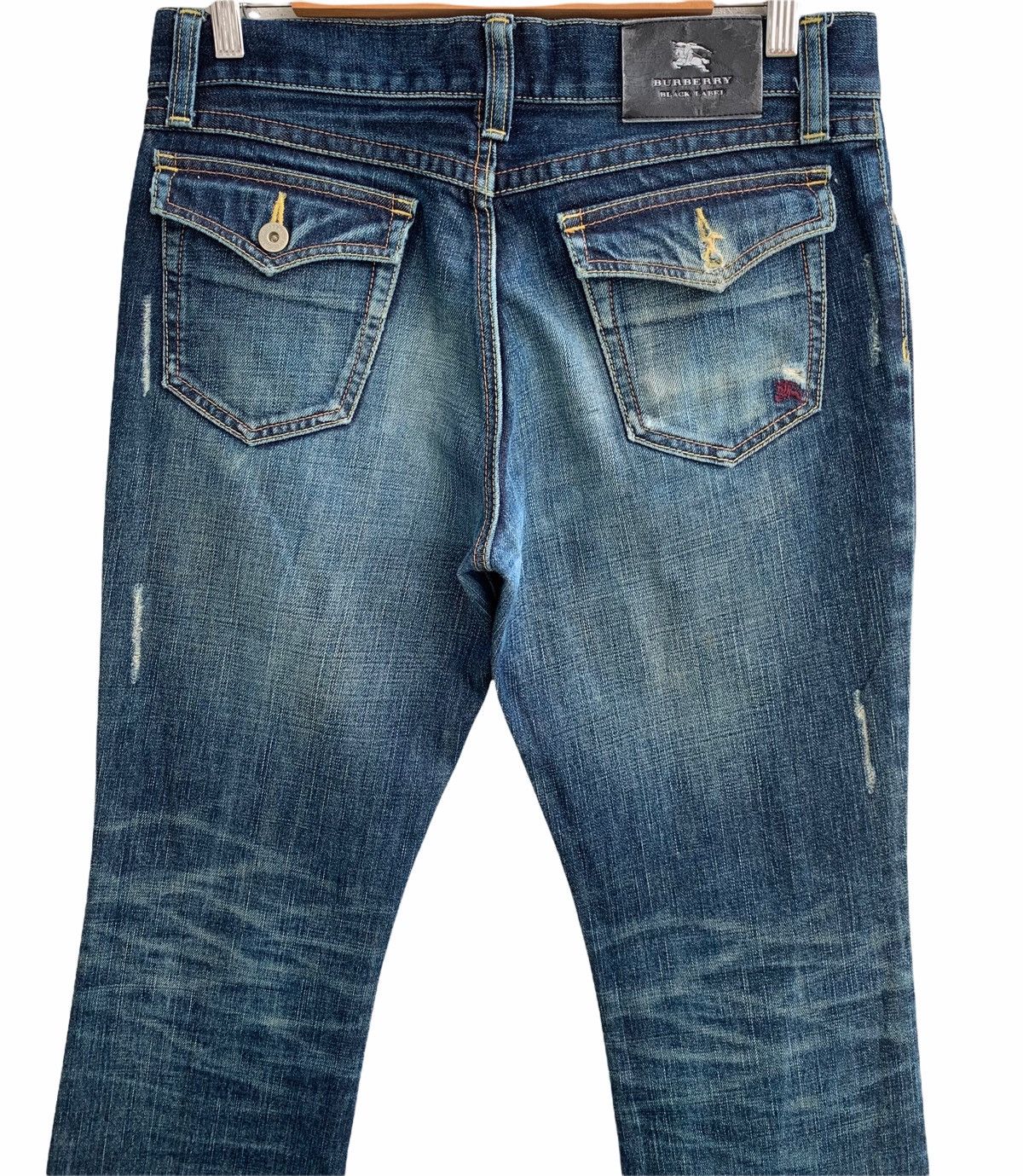 Burberry Burberry Black Label Distressed Denim Jeans Flares Size US 32 / EU 48 - 7 Thumbnail