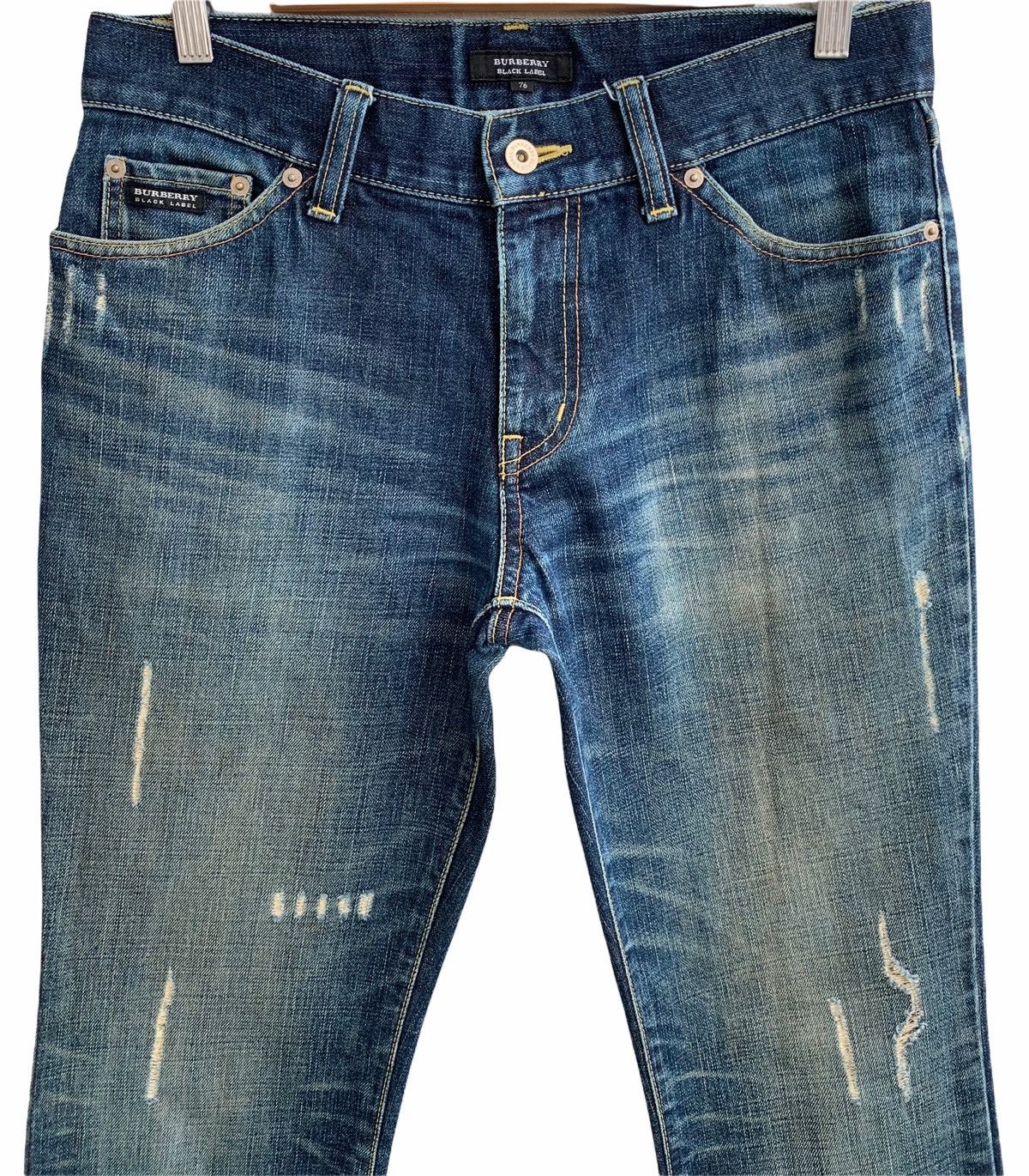 Burberry Burberry Black Label Distressed Denim Jeans Flares Size US 32 / EU 48 - 5 Thumbnail