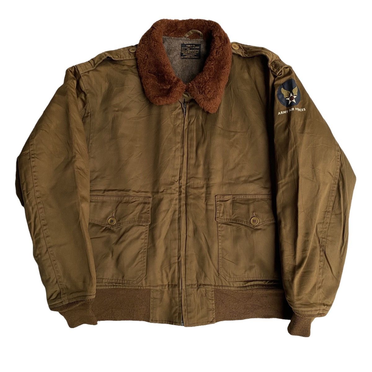 Buzz Rickson's Buzz Ricksons B-10 Bomber Jacket Size US L / EU 52-54 / 3 - 1 Thumbnail