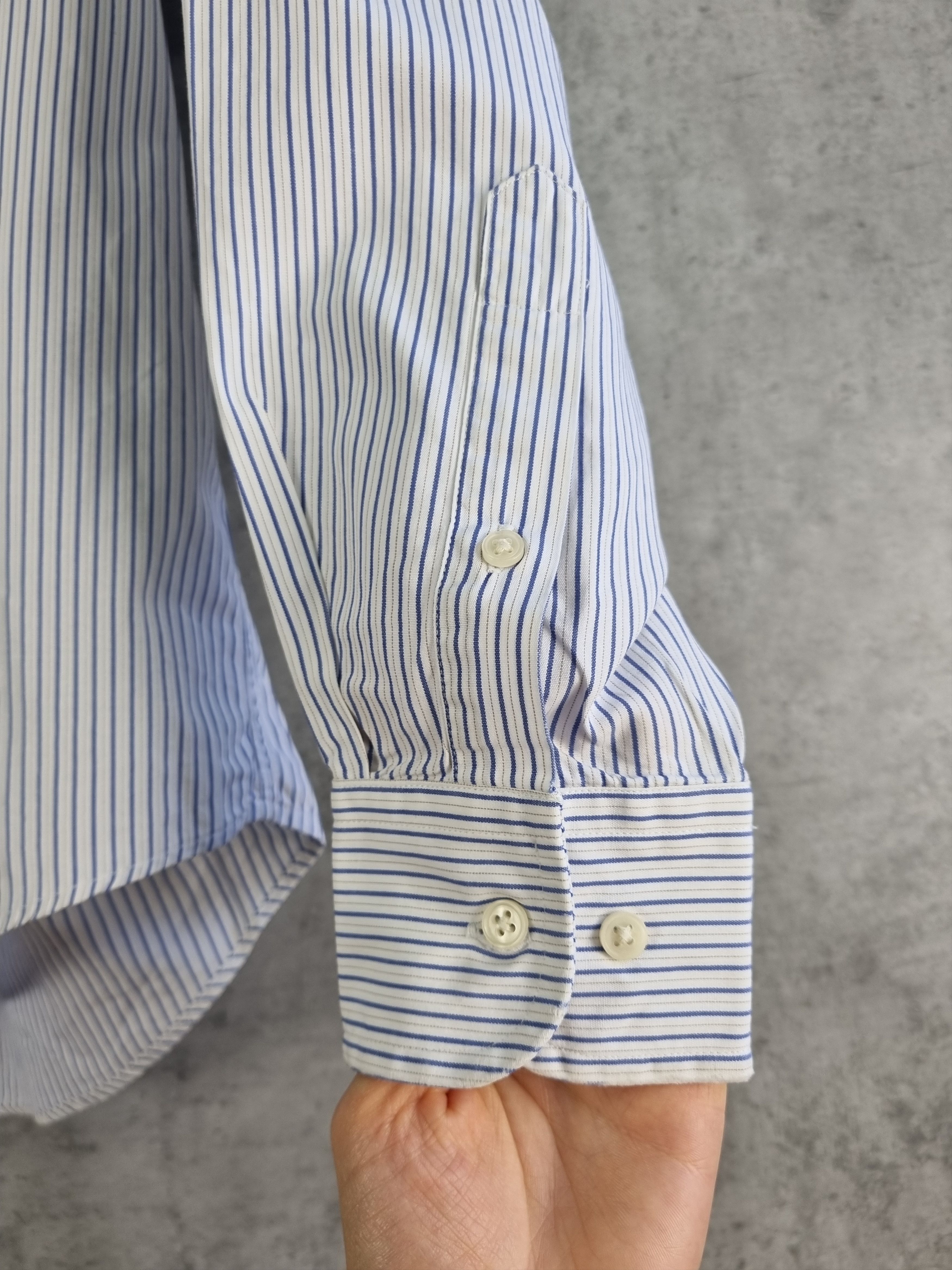 Yves Saint Laurent 90s YSL Yves Saint Laurent Pour Homme shirt Vintage Size US XL / EU 56 / 4 - 16 Thumbnail